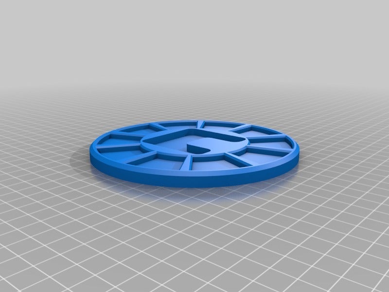 Miniatura 2 do modelo 3D Helping Hands Base Plate