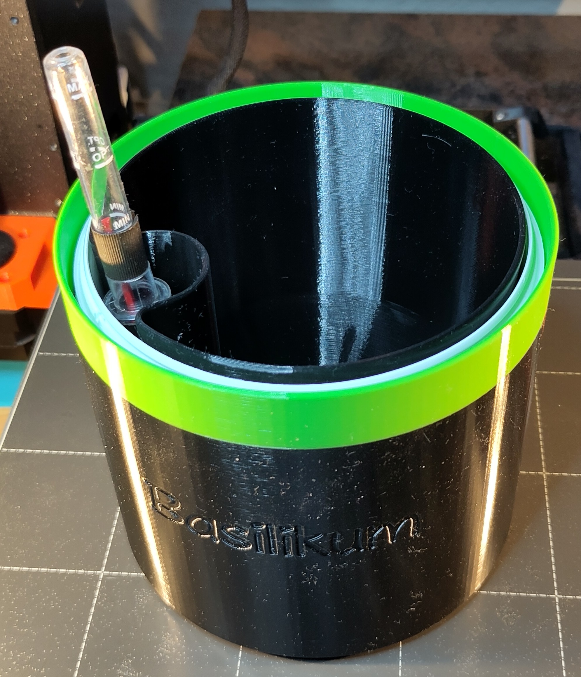 Self Watering Vase For Yogurt Container (Lidl / Aldi) FreeCAD By Jürgen ...