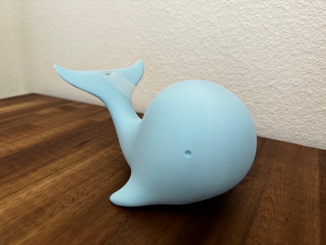 Pinksie the Whale - Tape Dispenser