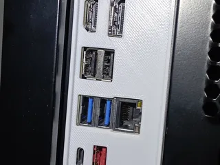 Universal IO Shield Plate for Motherboard Compatibility and Custom Builds