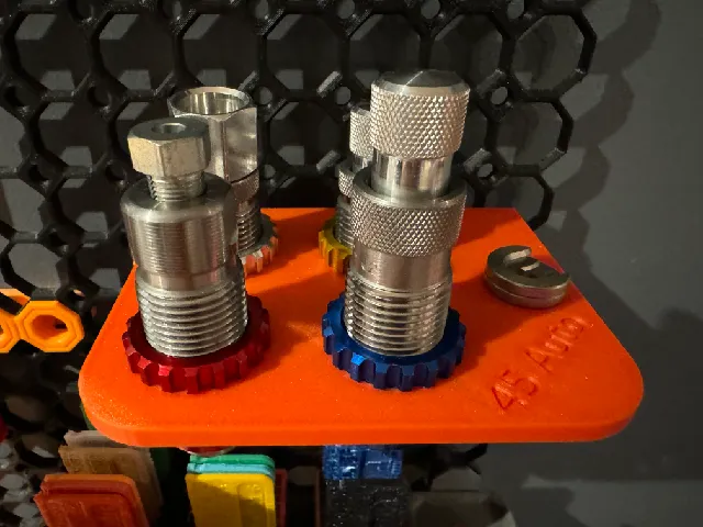 Reloading Die Rack