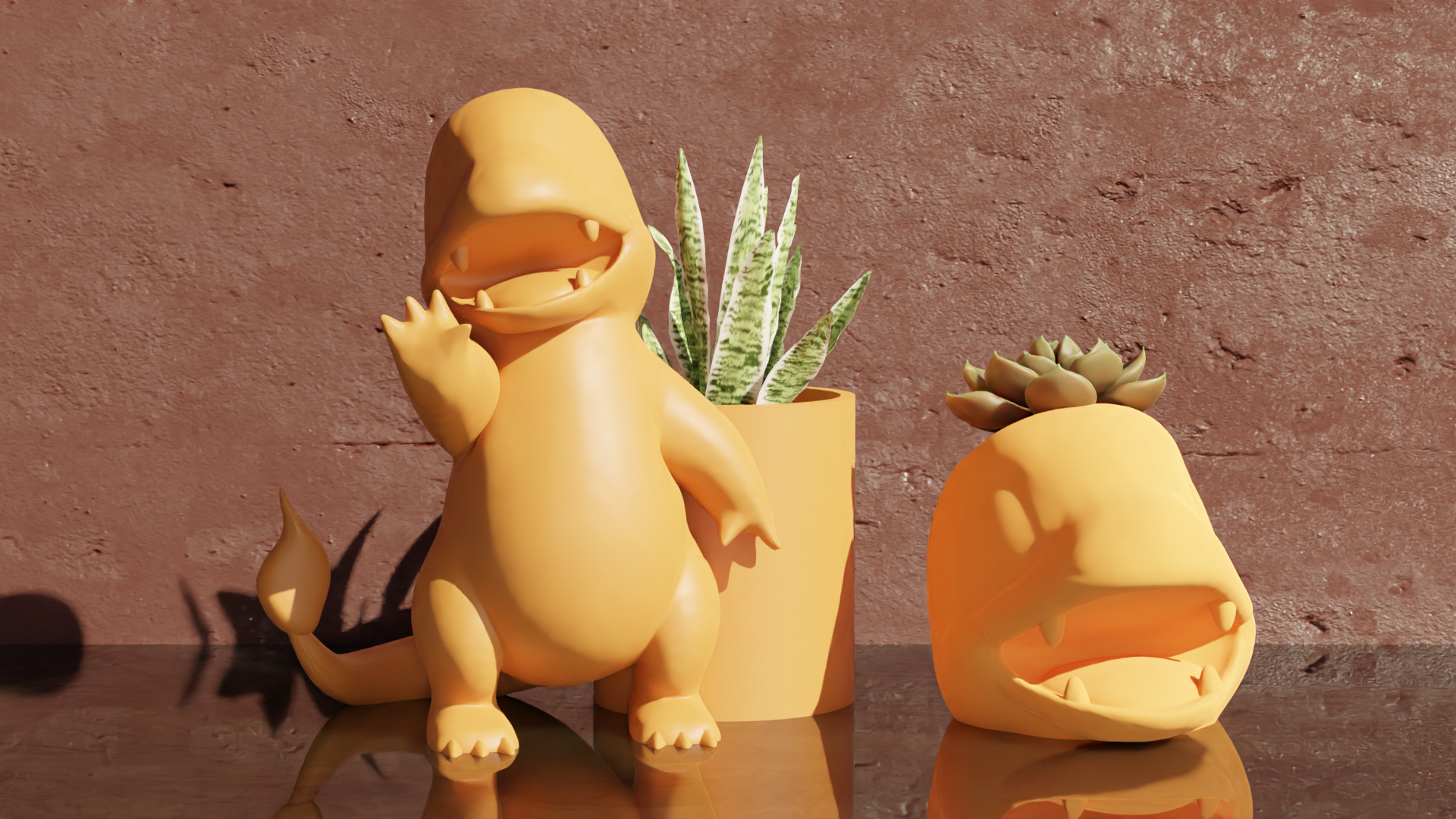 Charmander - Pokemon Pot Plant
