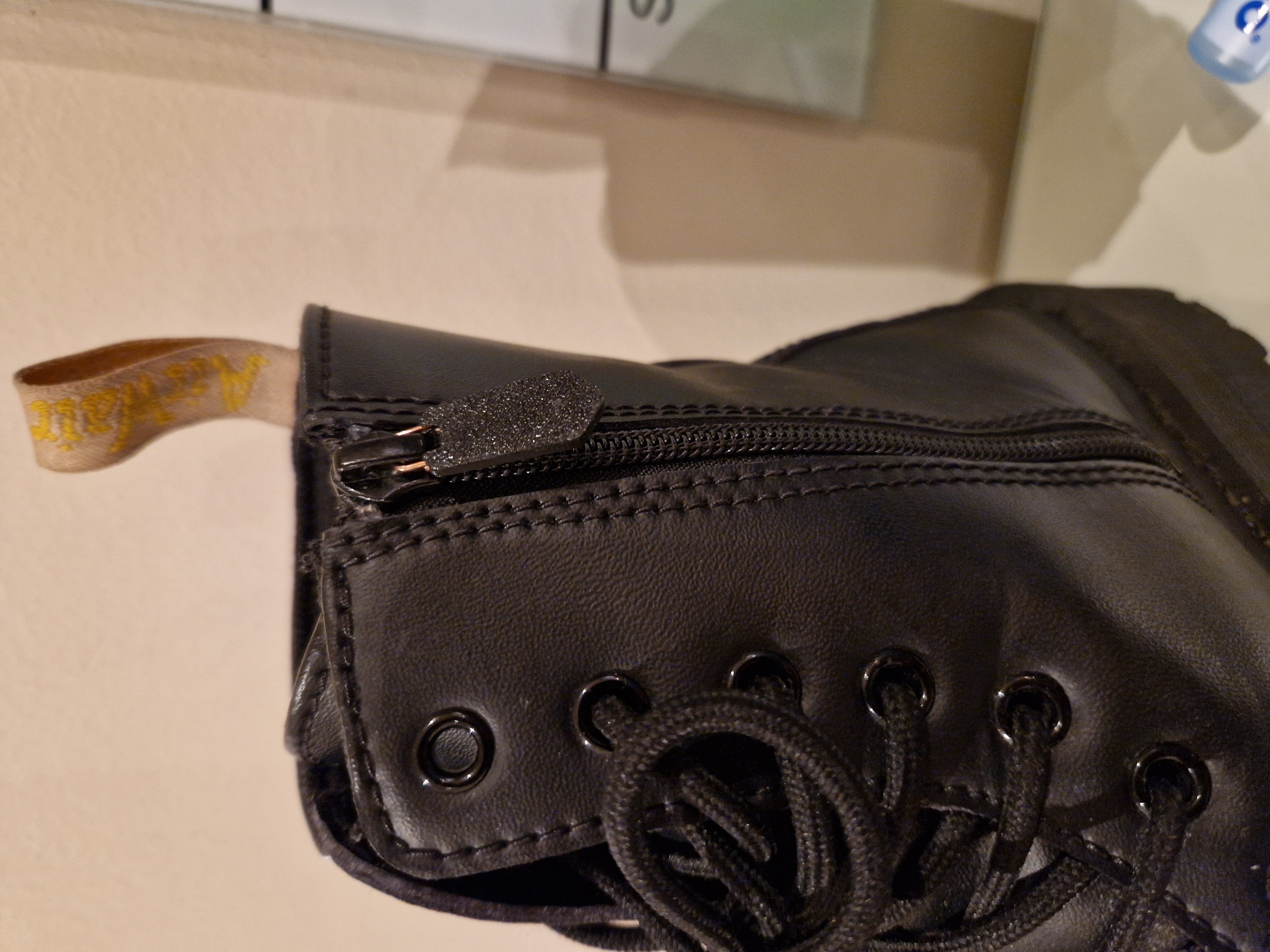 Paper clip zipper pull repair