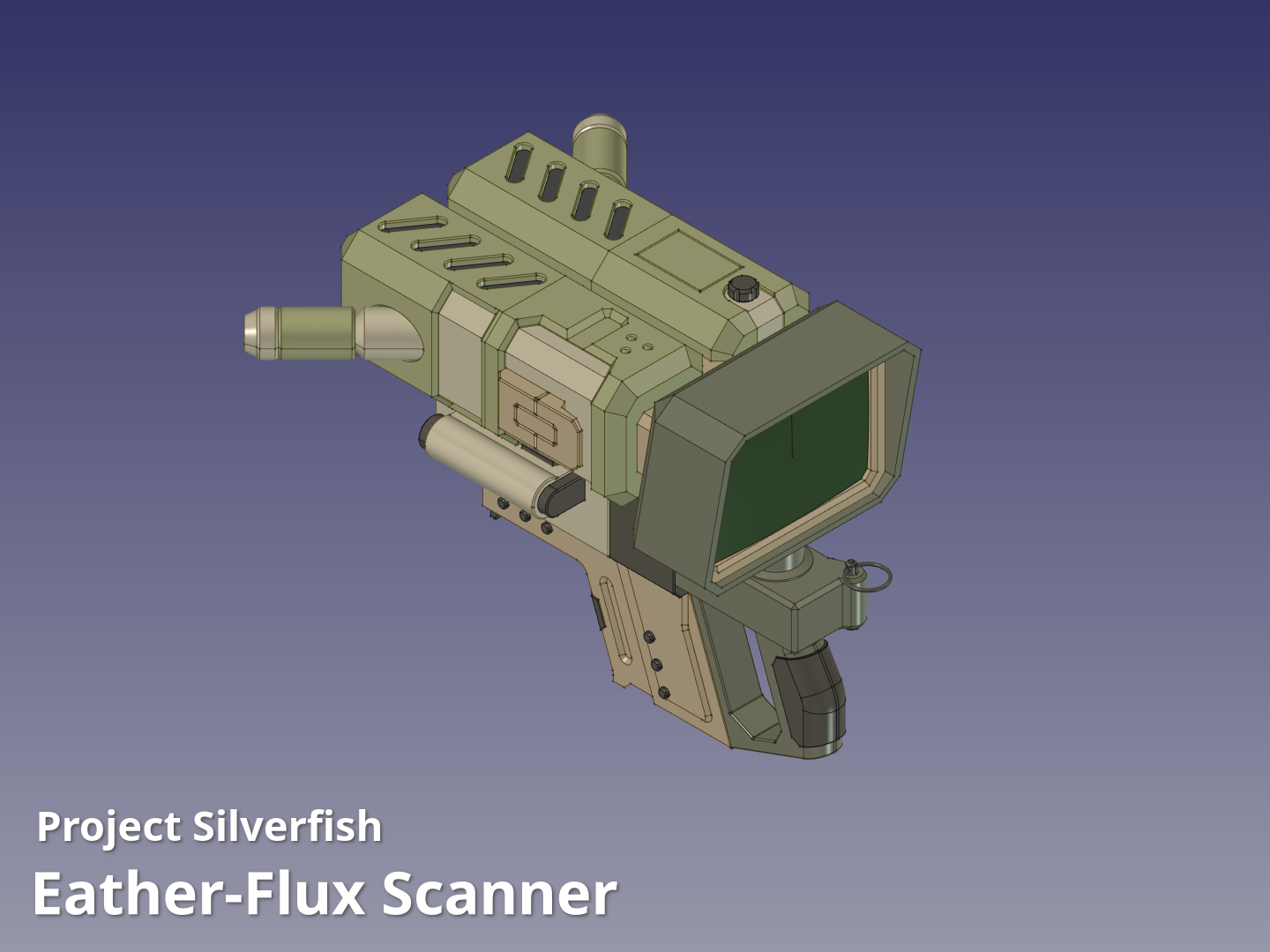 Project Silverfish Eather-Flux Scanner