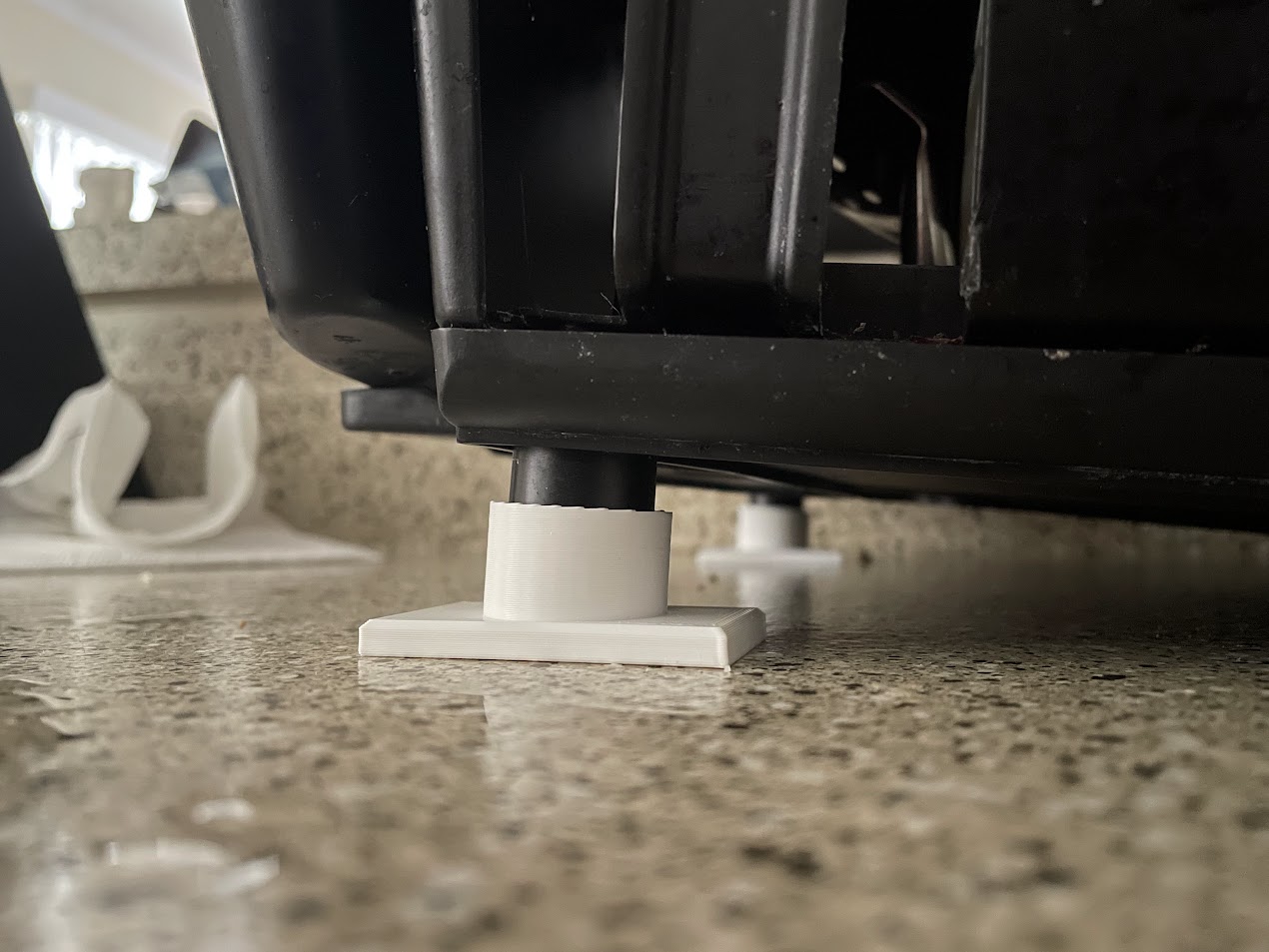 Dish Rack Angled Feet
