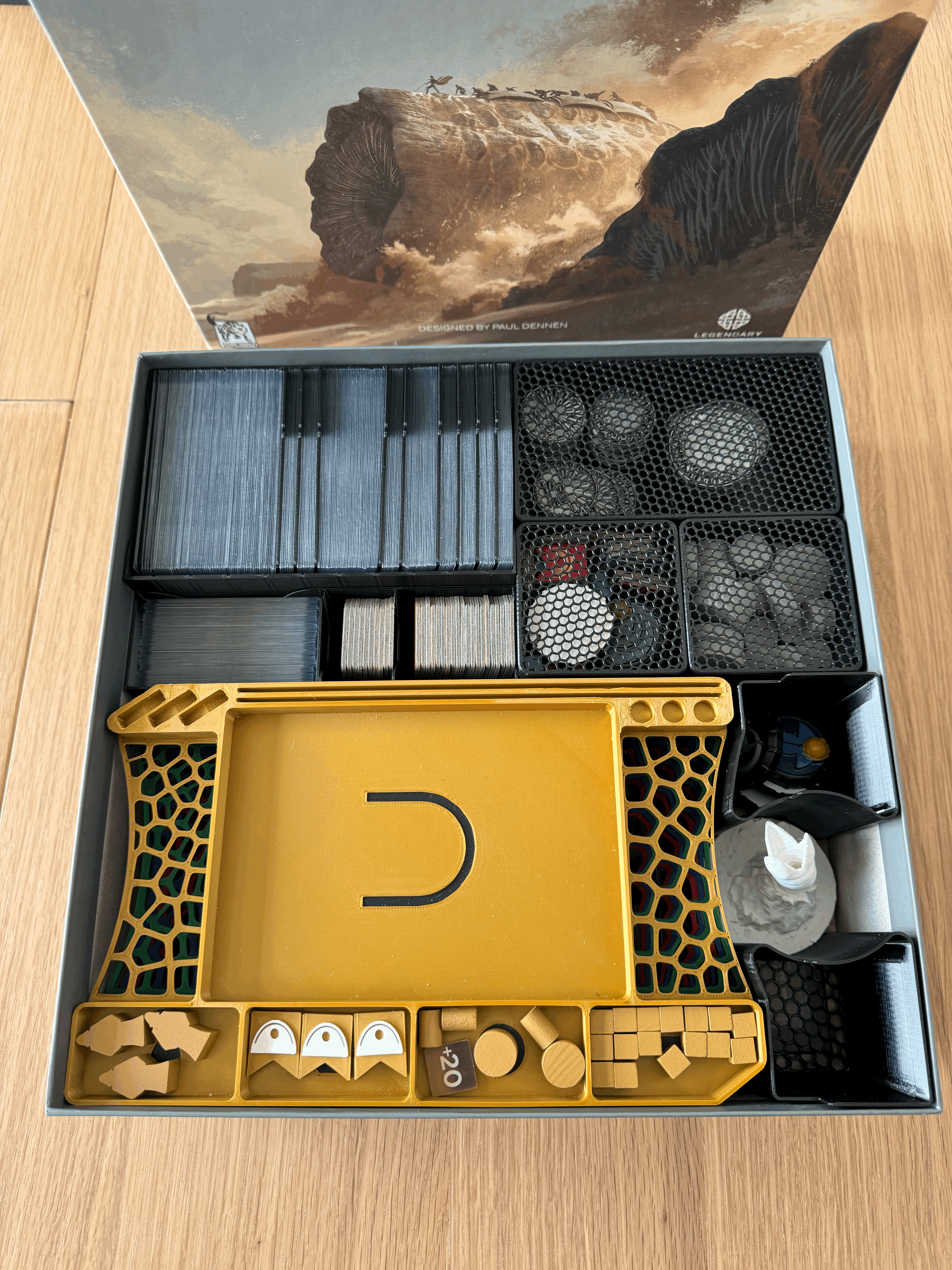 Dune Imperium Uprising (+Bloodlines) - Insert and Player Boards