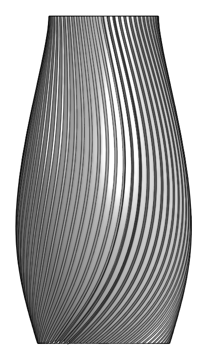 Miniatura 5 do modelo 3D 3 Simple Vases