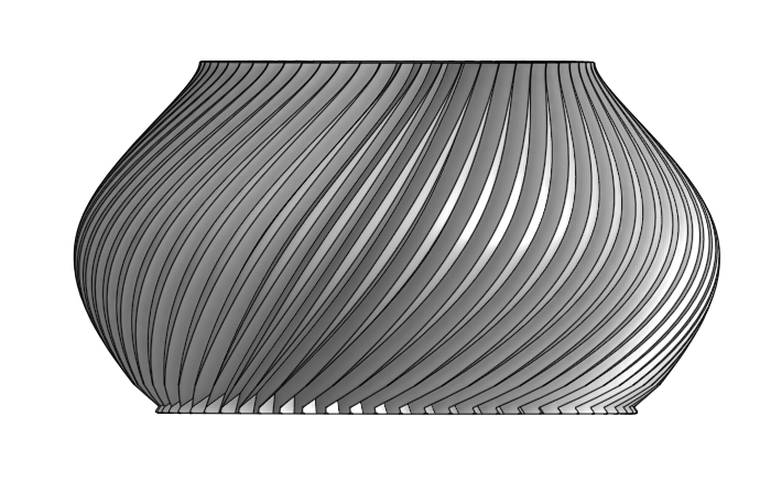 Miniatura 8 do modelo 3D 3 Simple Vases
