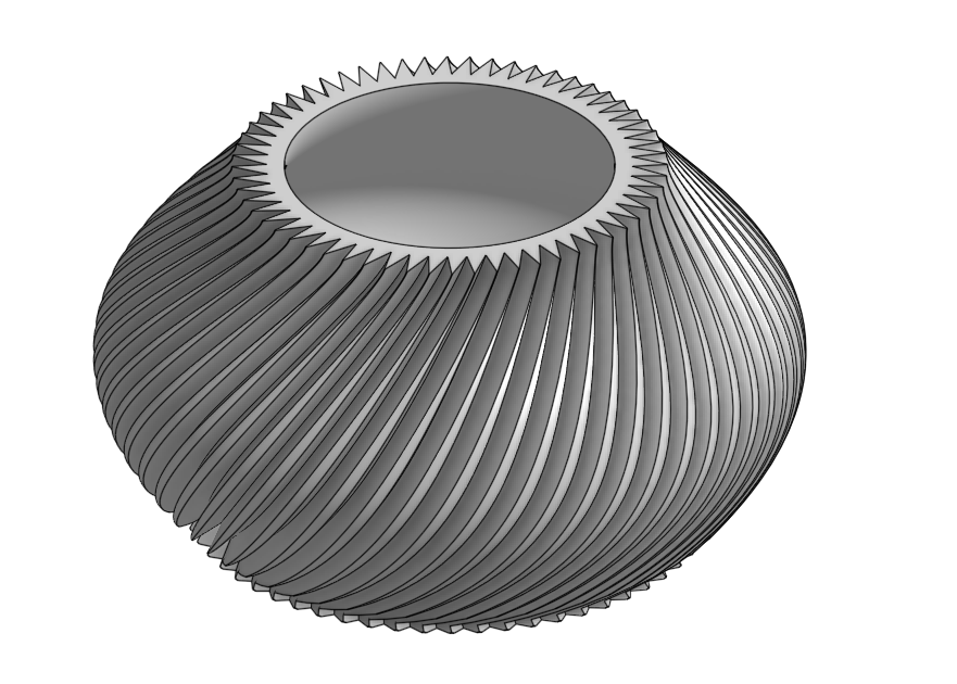 Miniatura 14 do modelo 3D 3 Simple Vases
