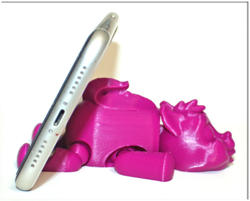 Miniatura 3 do modelo 3D Flexi Squirrel Phone Stand