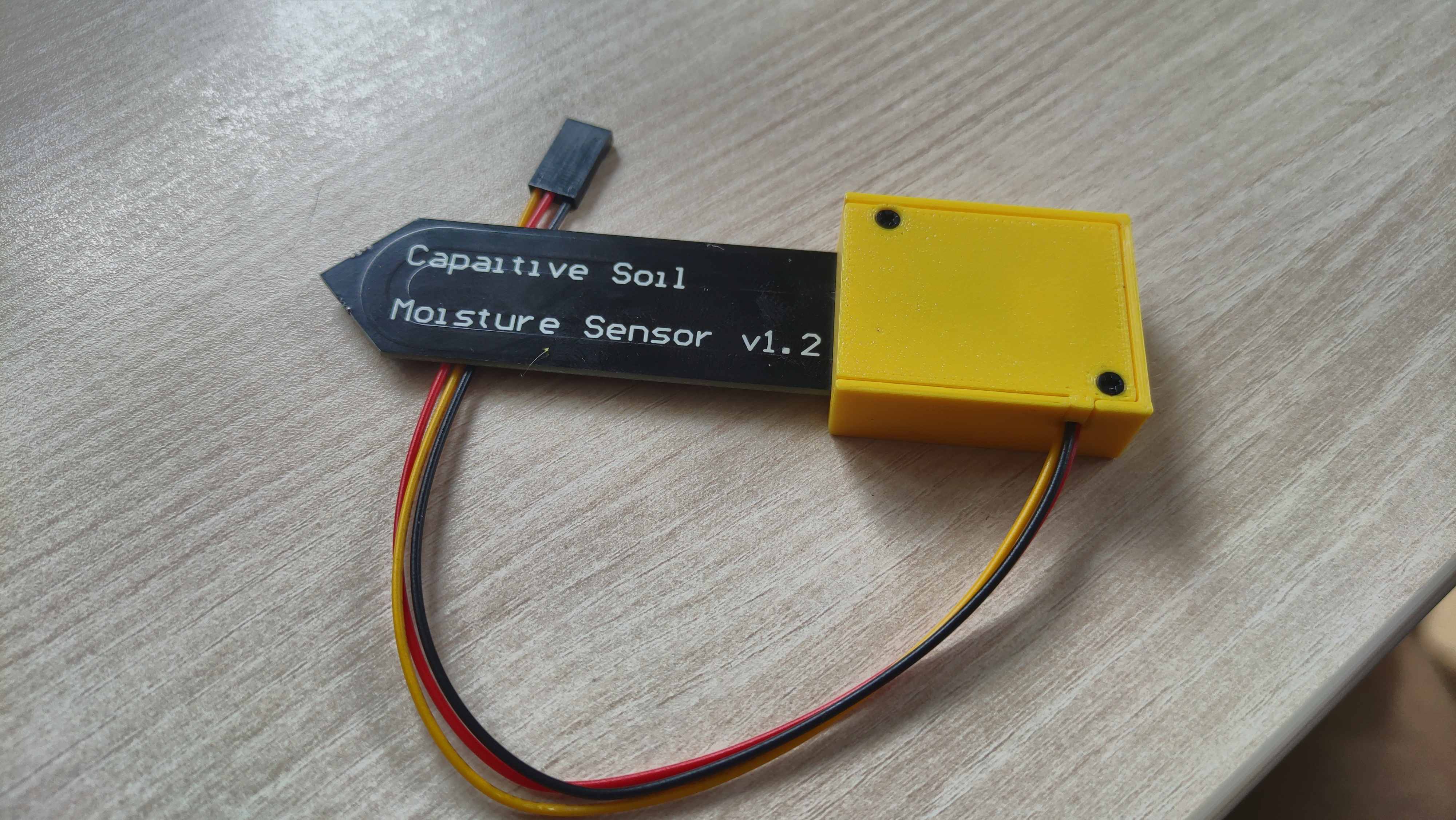 Parametric Capacitive Soil Moisture Sensor Case