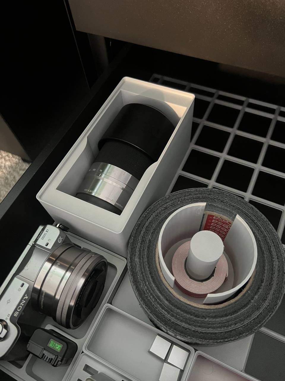 Sony 55-210 Telescope Lens Gridfinity