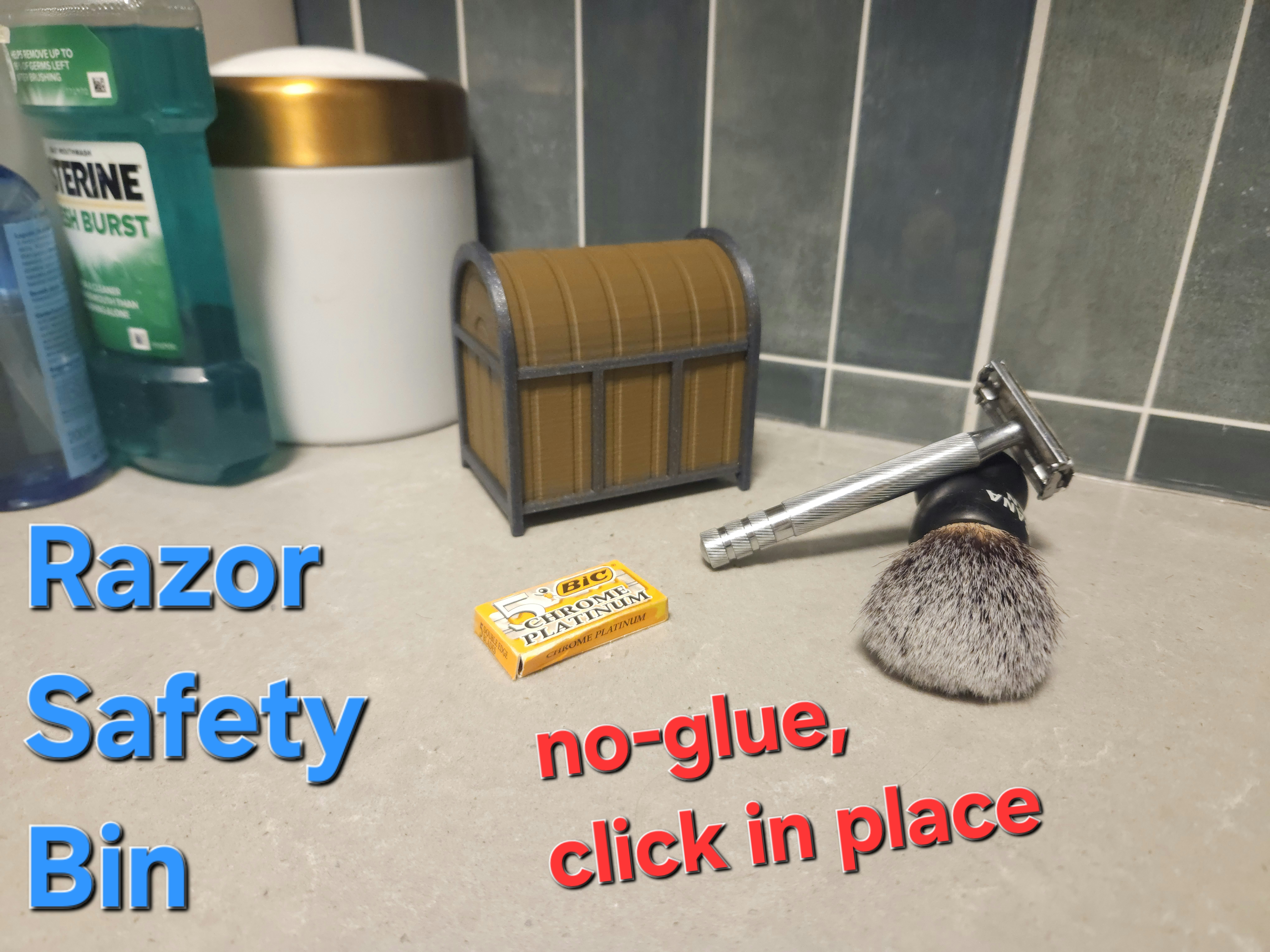 Razor Safety Bin