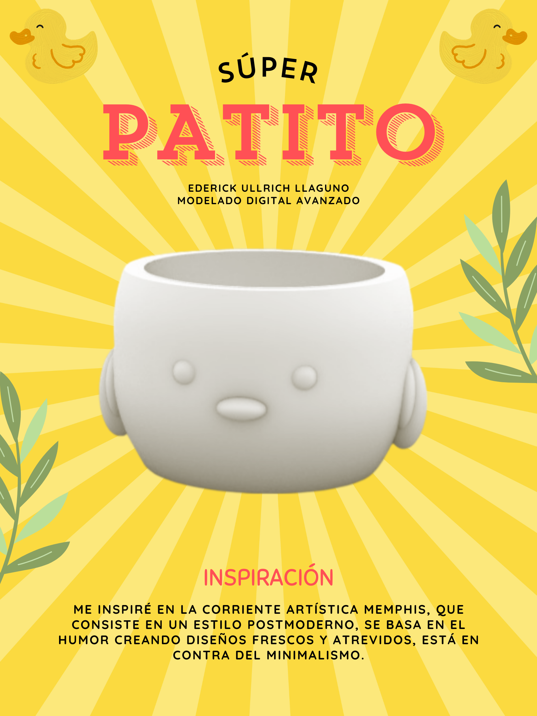 Patito Maceta