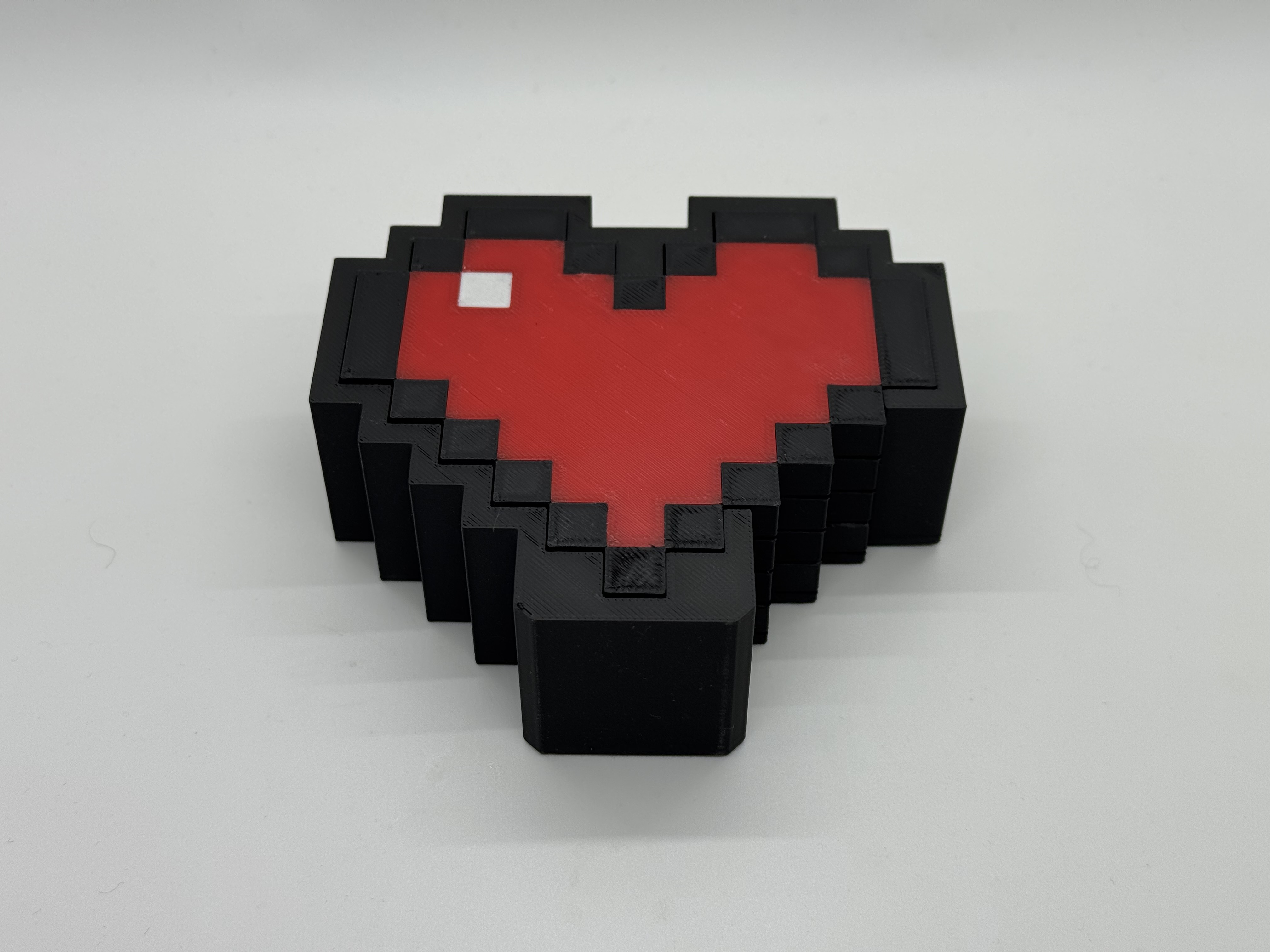 Miniatura 4 do modelo 3D Pixel Heart Coasters!