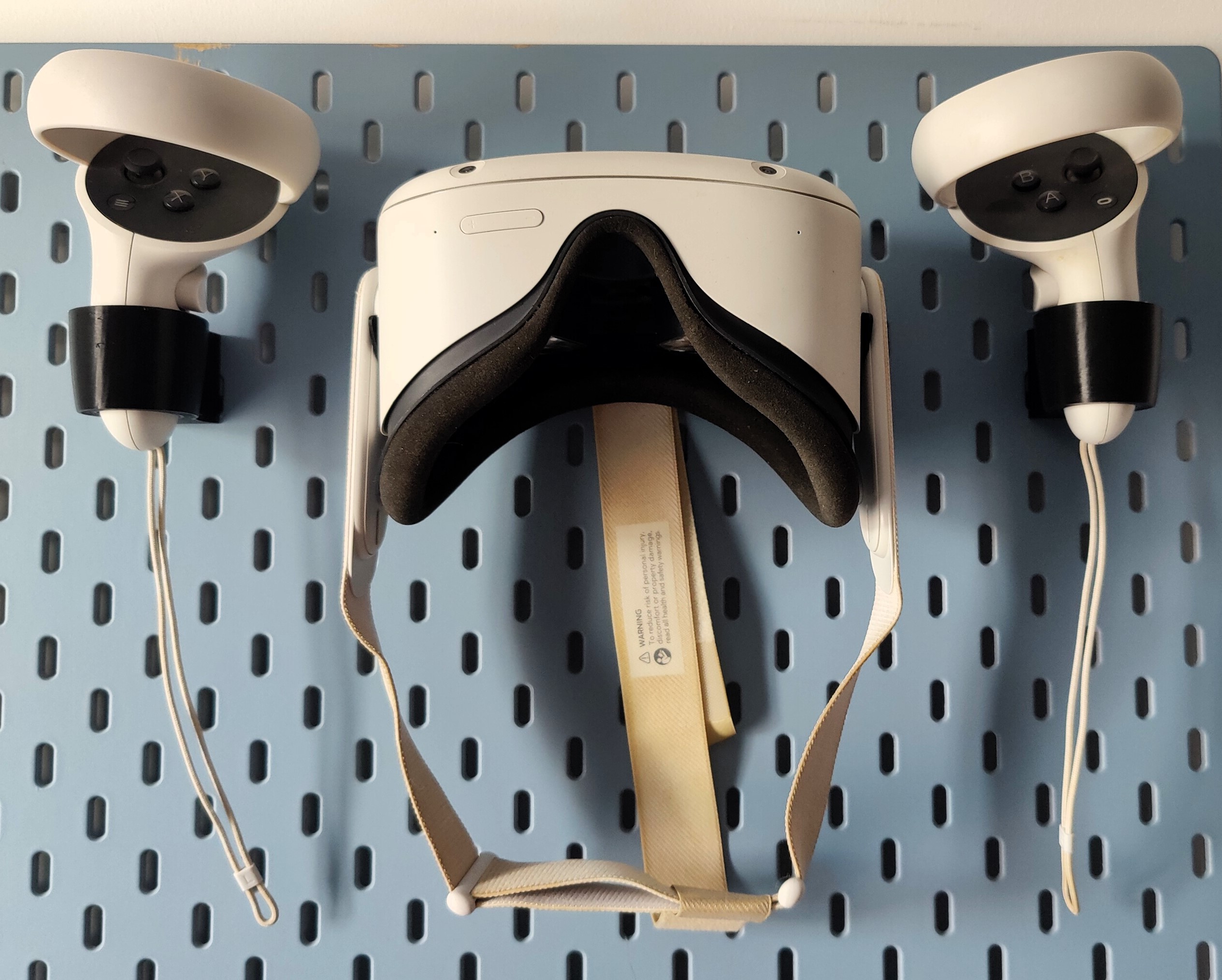Oculus Quest 2 Skadis support for headset and controllers combo by ...