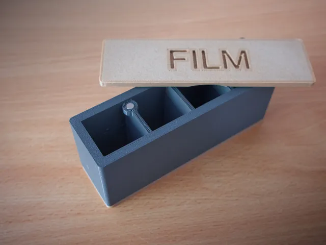 Box for analog camera film