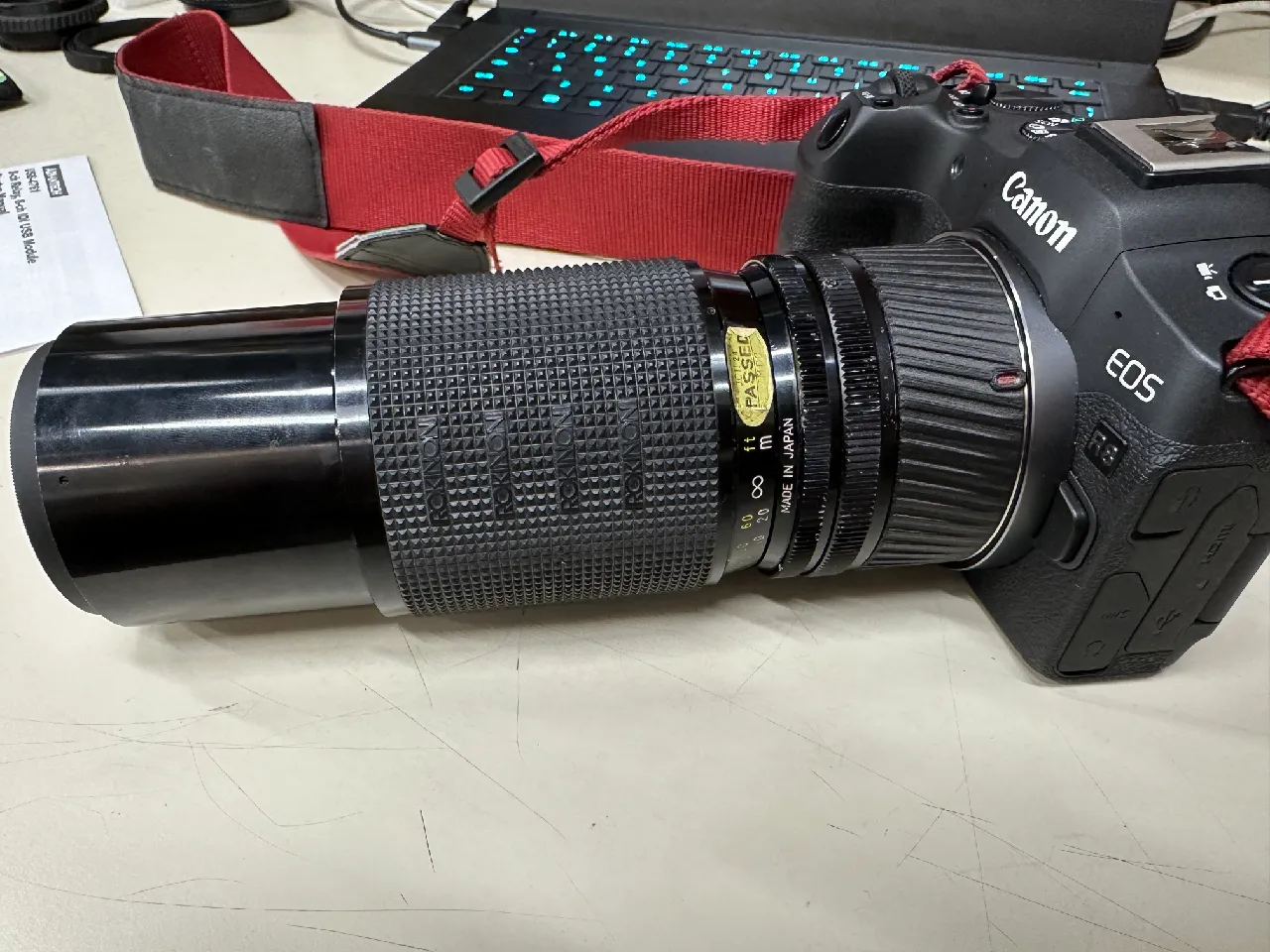 Lens Mount Fd To Rf Mount 85mm Canon Lens K&F Canon FD To EOS R