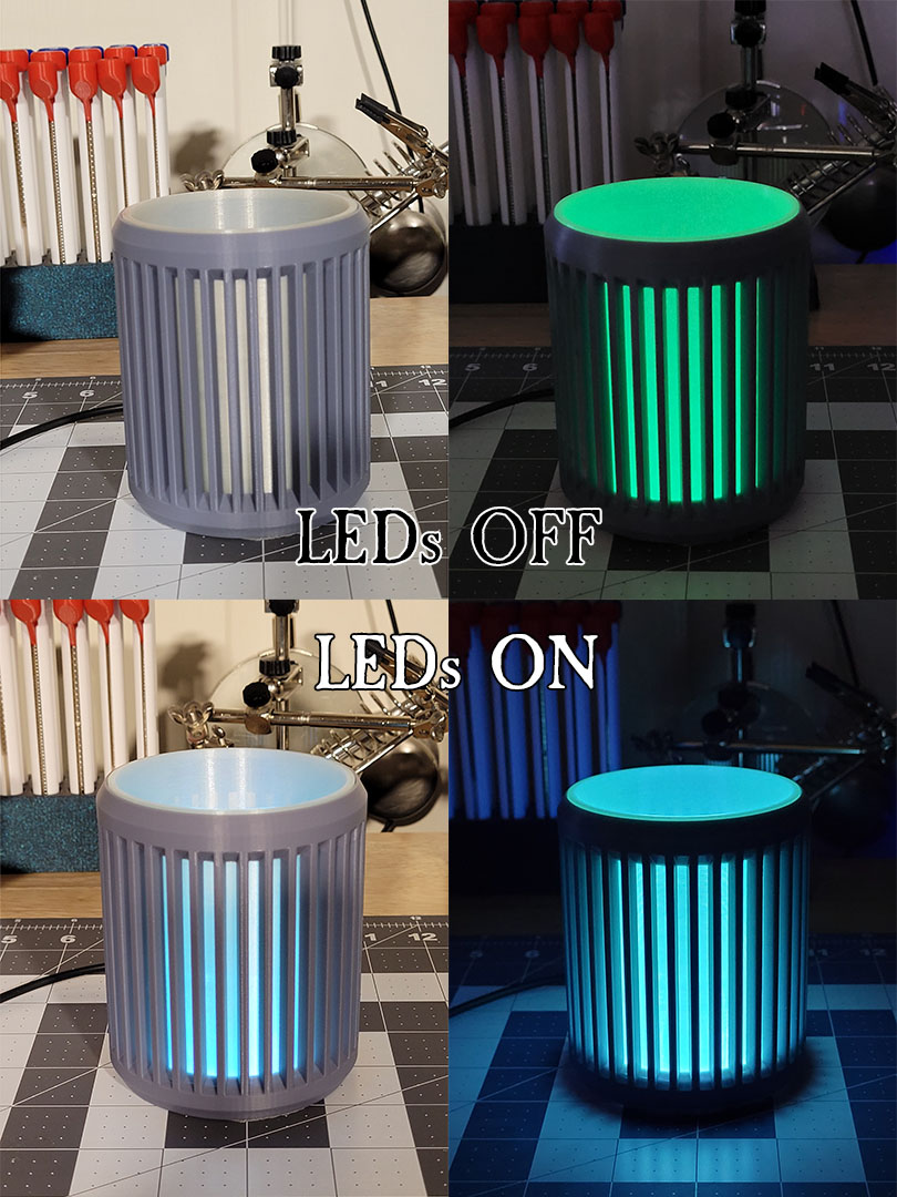 Miniatura 2 do modelo 3D The Cosmic Core Mini Bin