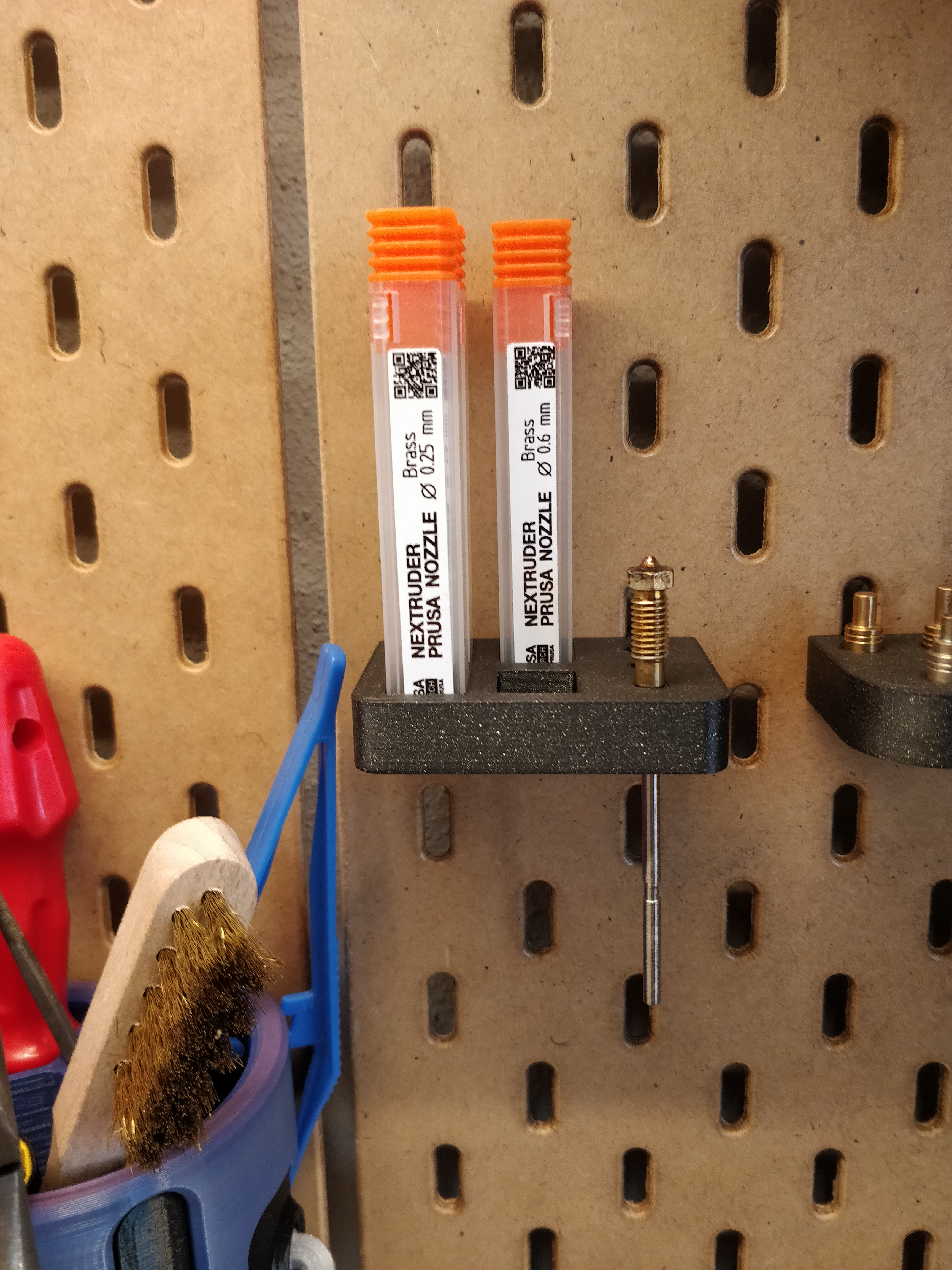 Skadis Nextruder Nozzle Holder / Skadis Nextruder Düsenhalter
