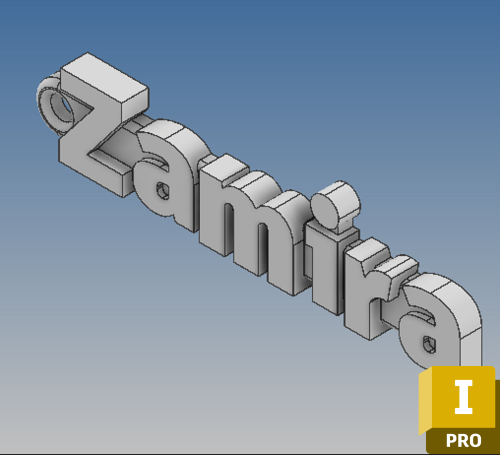Llavero nombres - Editable