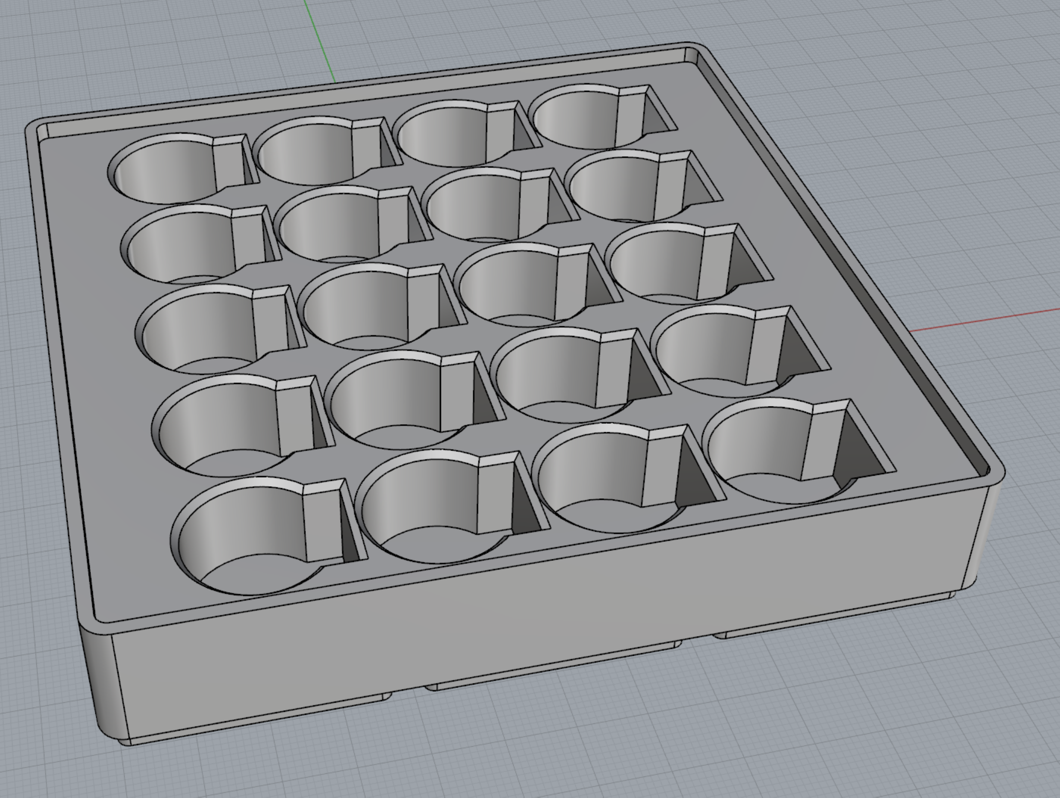 Gridfinity quick swap bottle cutter insert bin