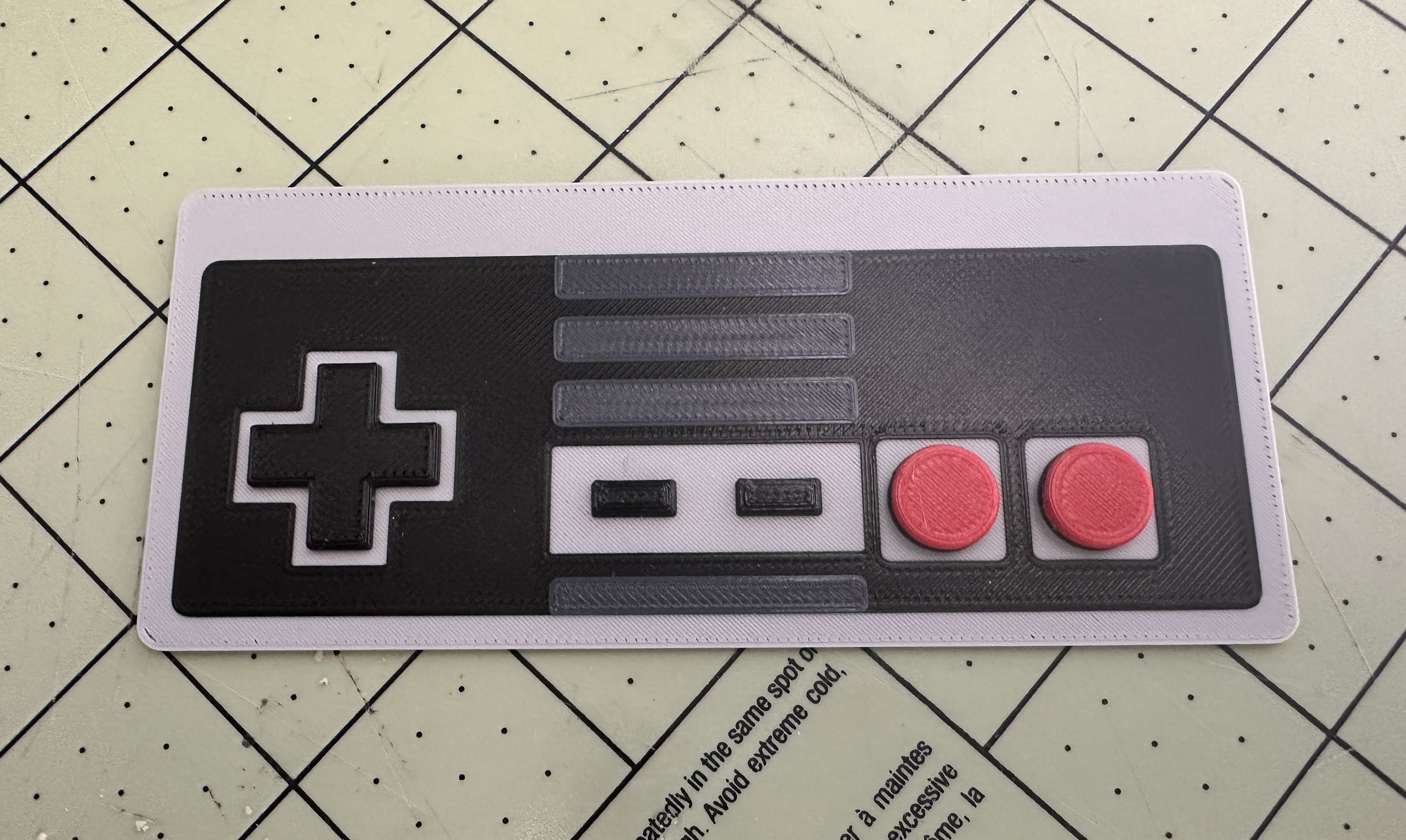 NES Classic Controller Wall Art