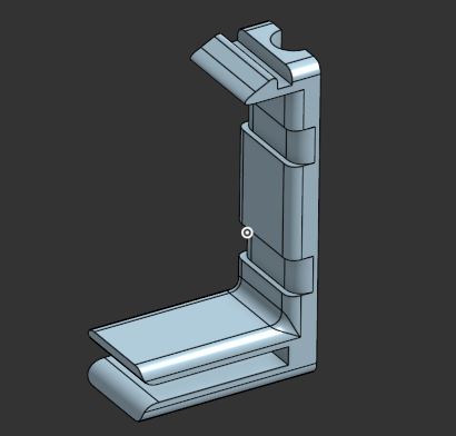 Miniatura 9 do modelo 3D Ender 5 Max Tool Head Cable Internal Guide