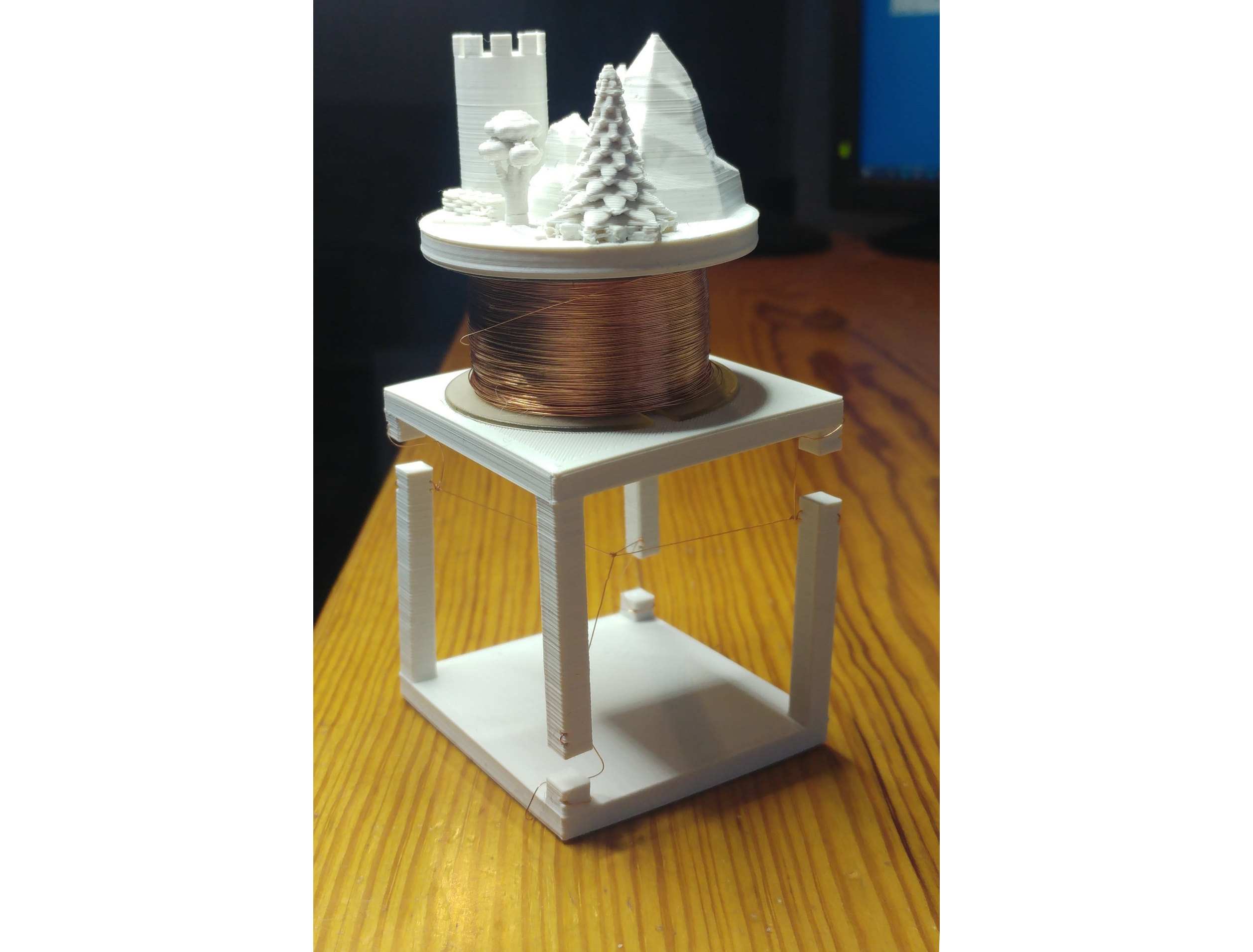 Miniatura 3 do modelo 3D Impossible table repair Customizeable (.scad)