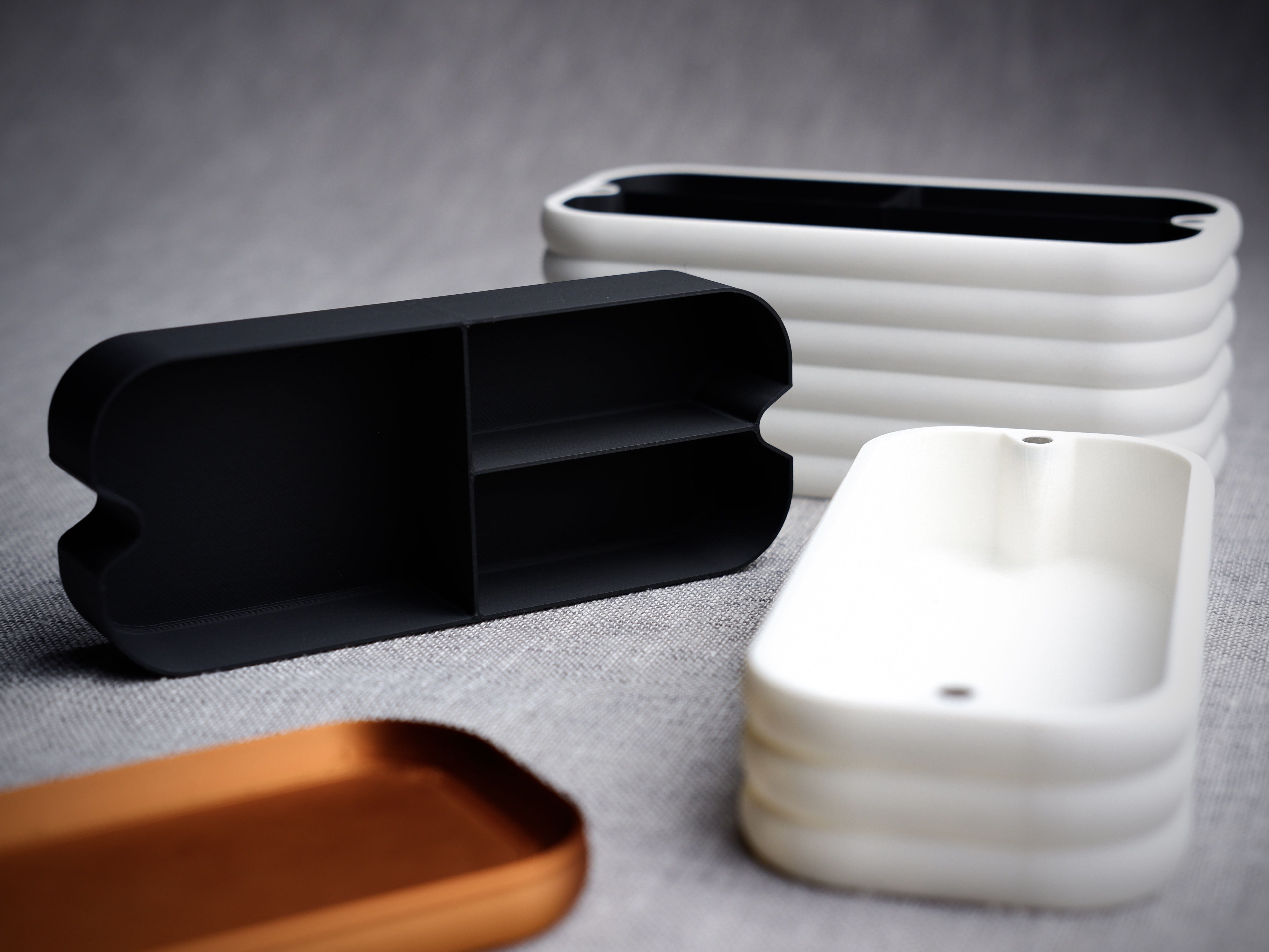 Miniatura 3 do modelo 3D cloud box · magnetically stackable · modular