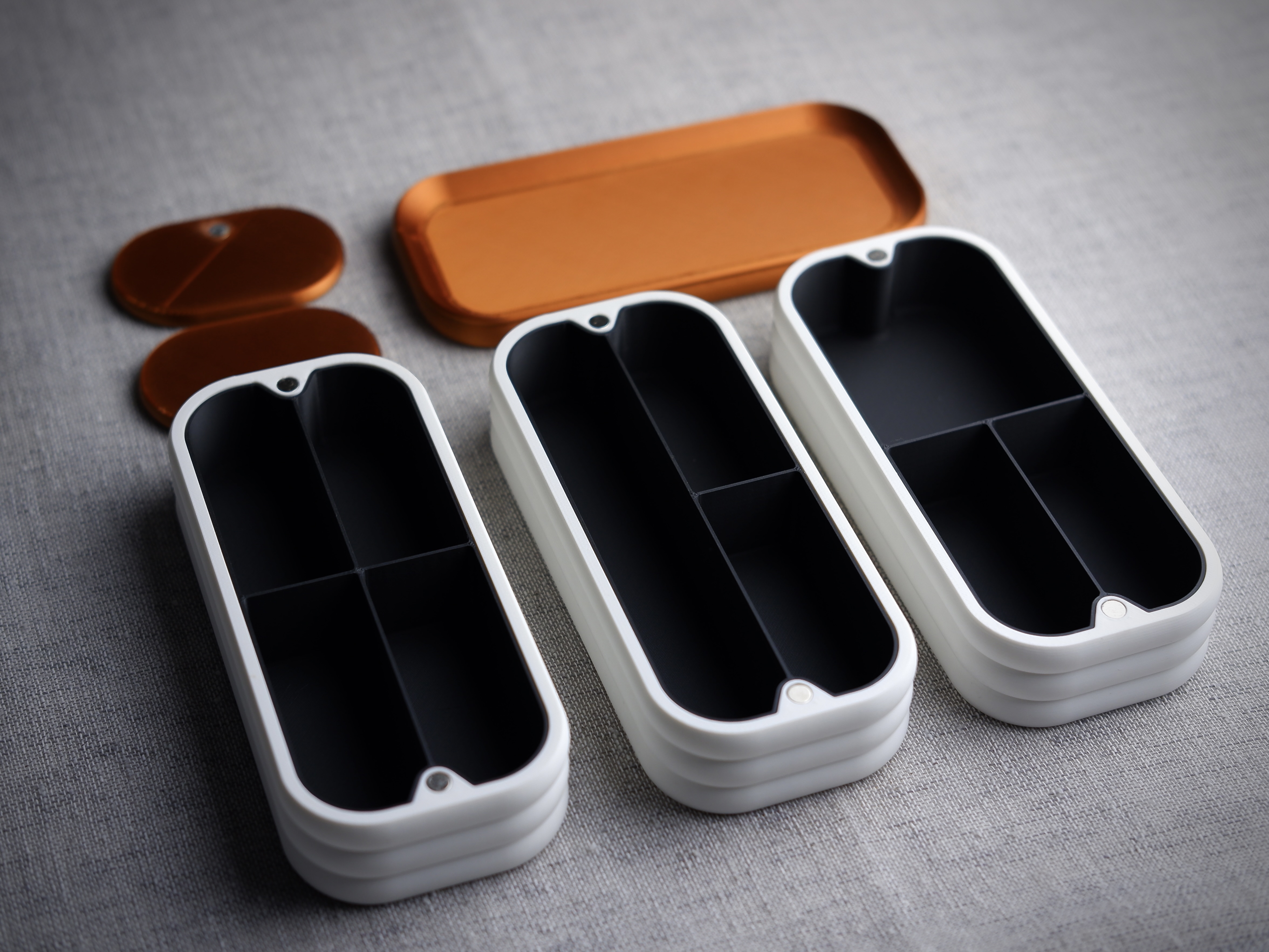 Miniatura 5 do modelo 3D cloud box · magnetically stackable · modular