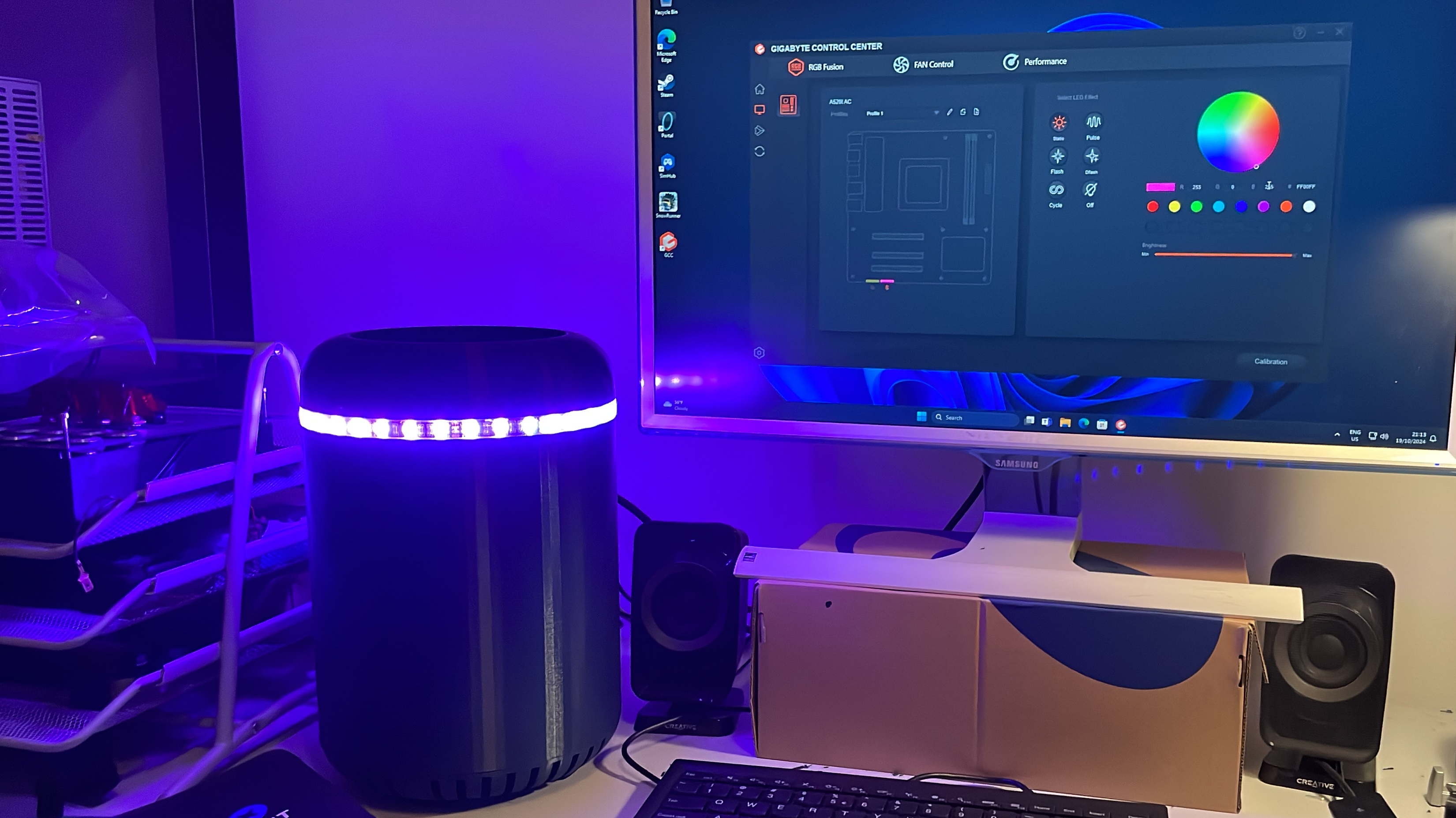 Custom pieces for Mini-ITX PC case by StePD