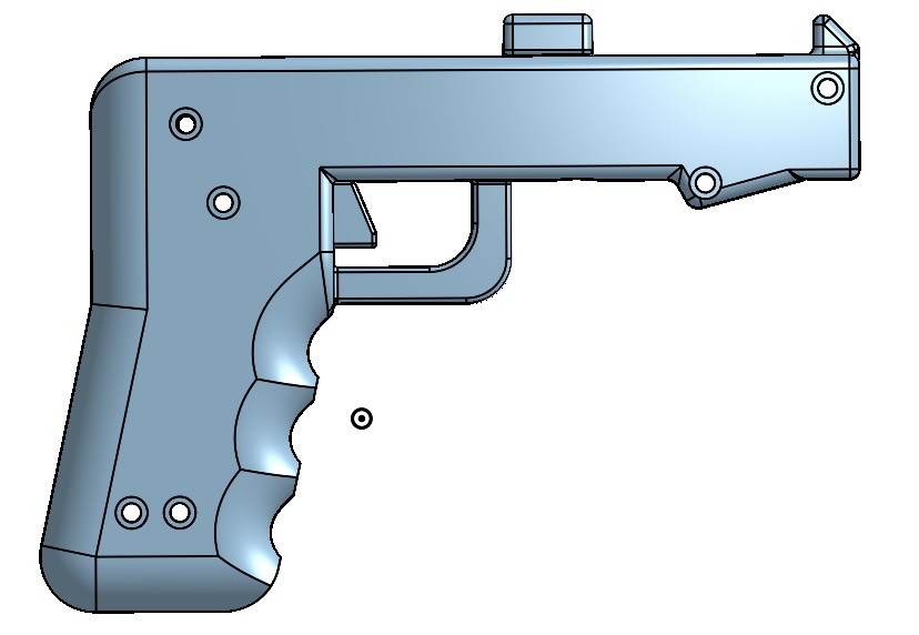 Miniatura 8 do modelo 3D BEER CAP GUN
