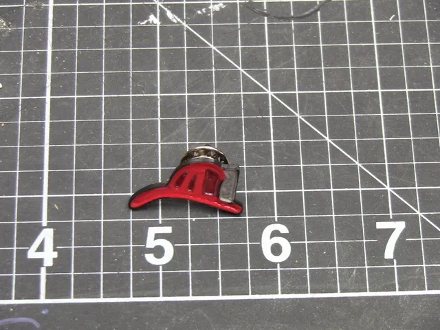 Firefighter hat Enamel pin