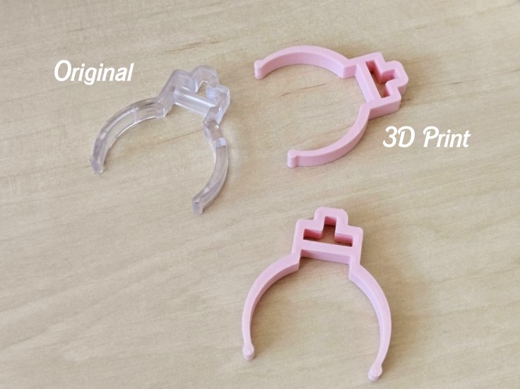 Doll Stand Waist Part
