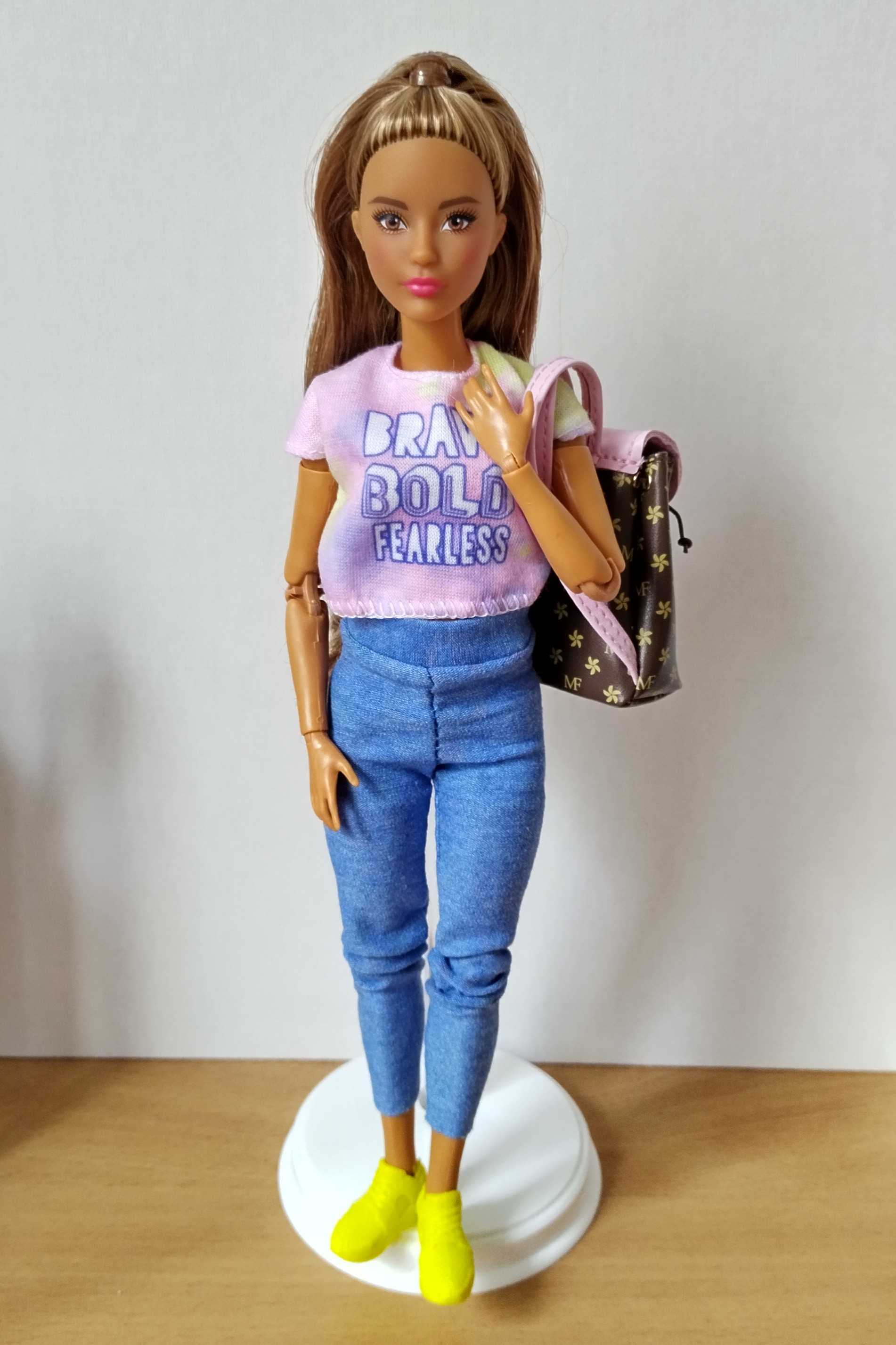 Barbie doll stand deals