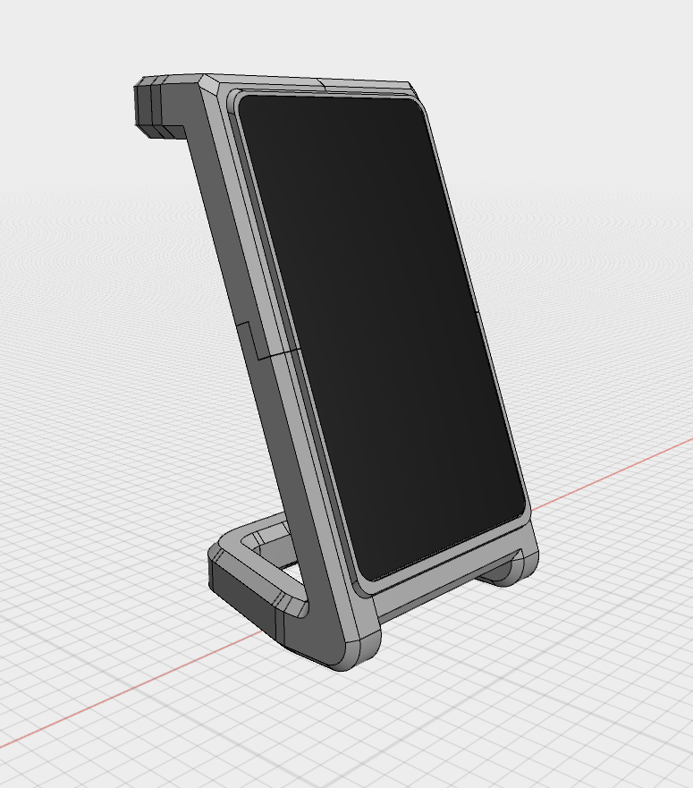 Miniatura 4 do modelo 3D Raspberry Pi portrait 7" screen frame