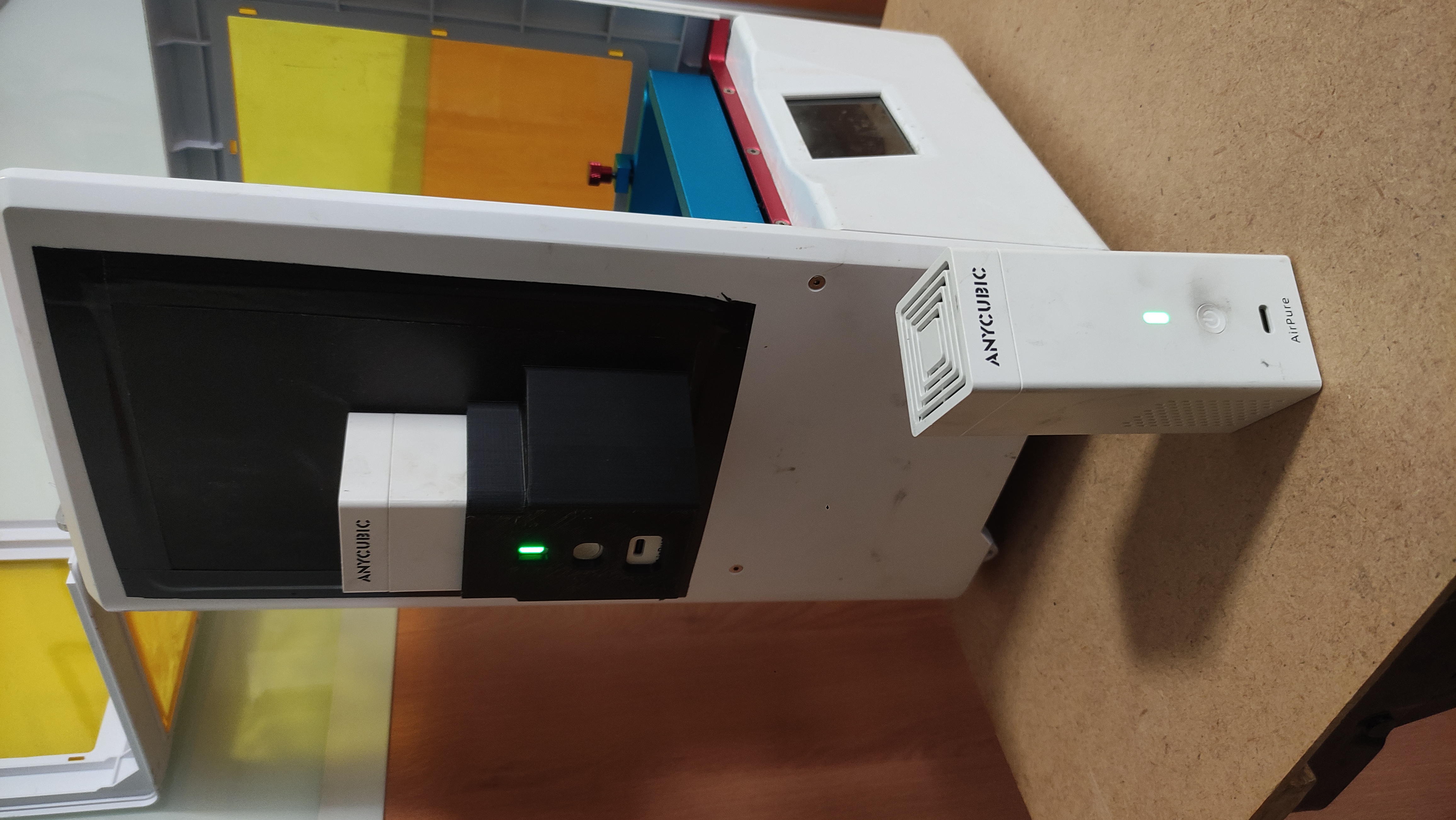 Anycubic photon S mejora de filtros de aire.