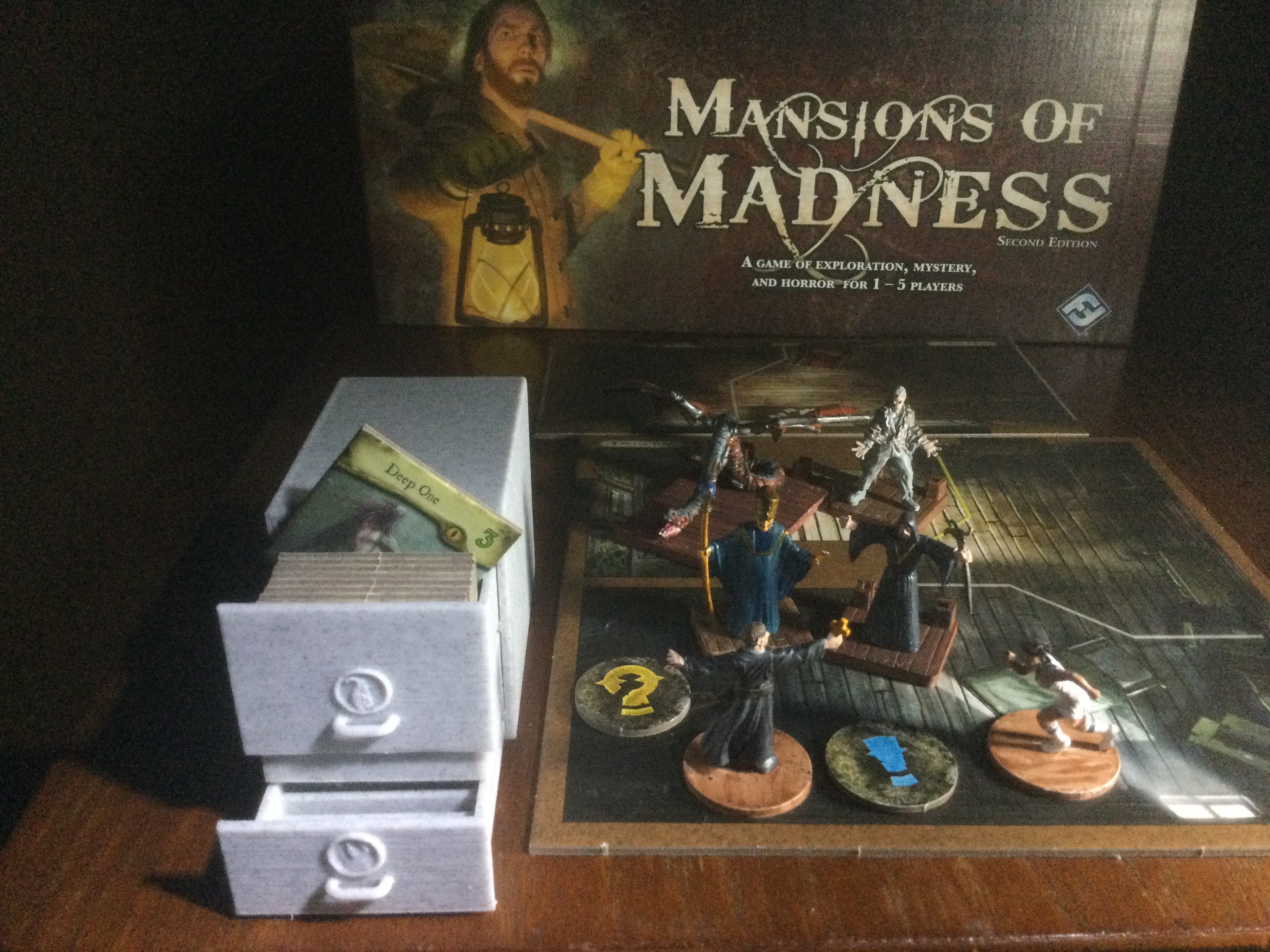 Monster Drawers for Mansions of Madness Board Game by kpb44cth ...