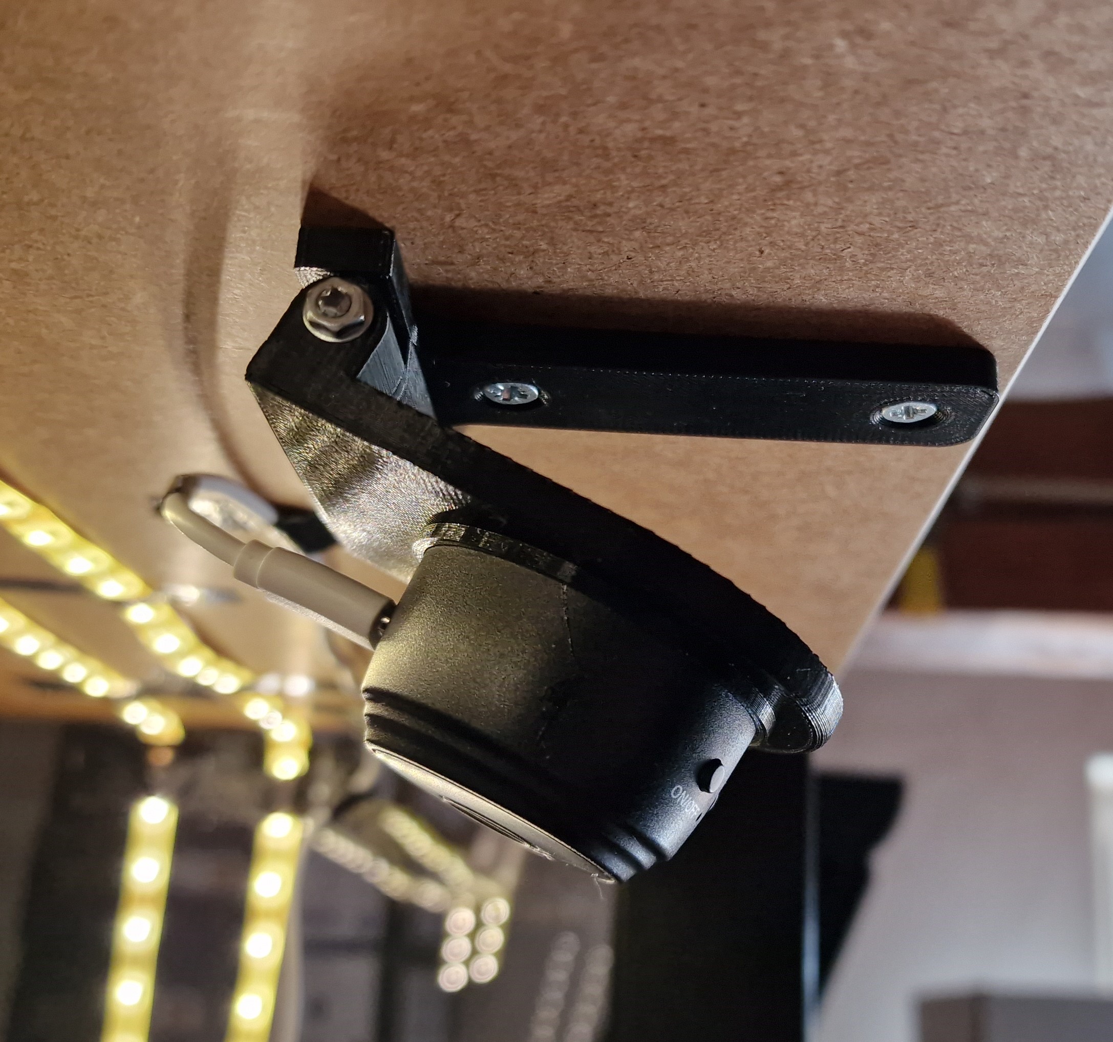 3 Stück Sicherheitskamera Halterung - 360° Verstellbare Wandhalterung Schwarz