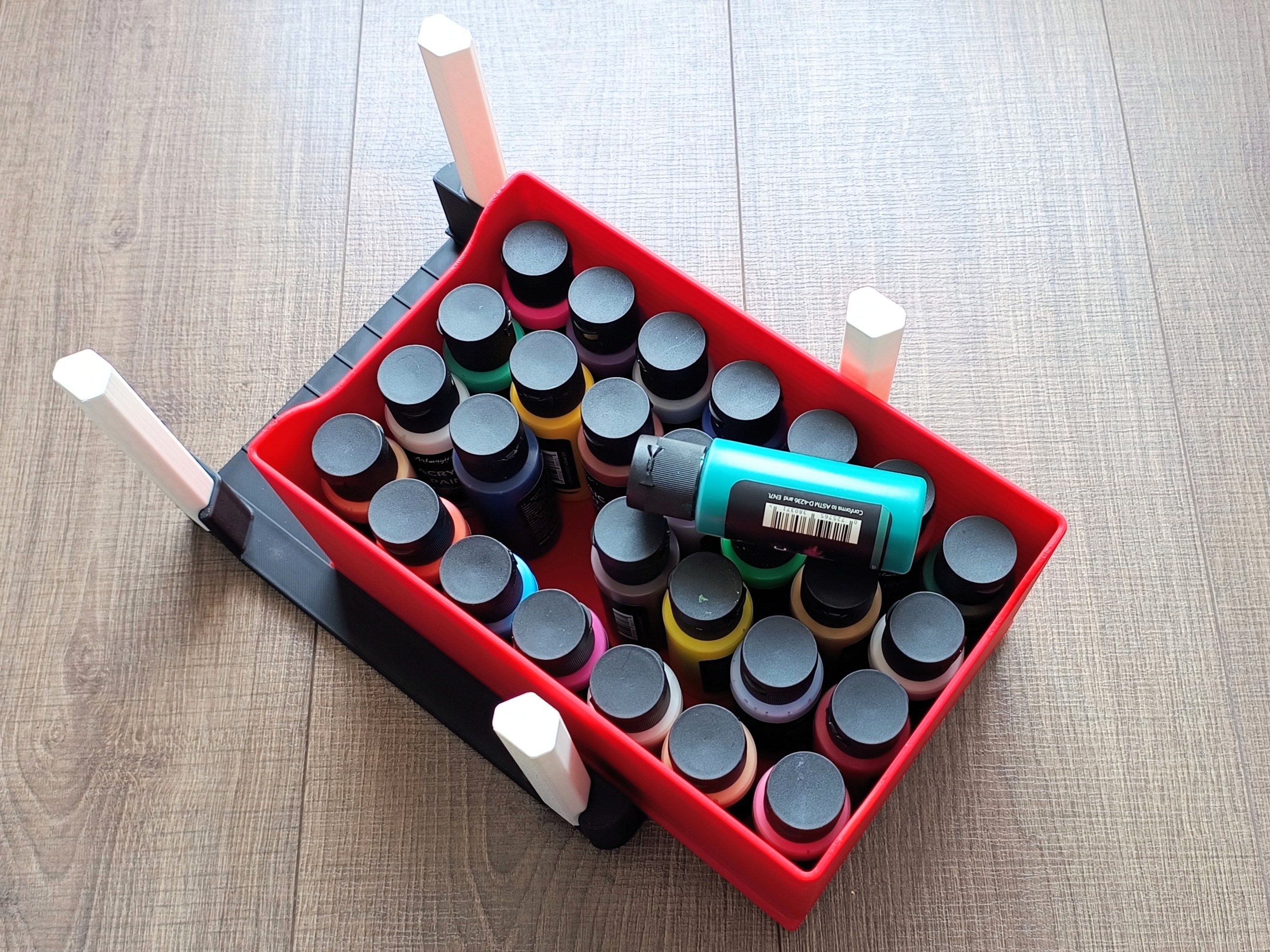 Miniatura 2 do modelo 3D Higher drawers (Versatile Stackable Storage Box System)