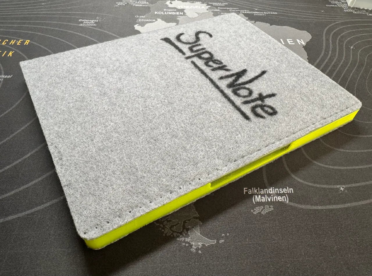Case - Supernote A6X2 Nomad with pen by mcp32 | Download free STL