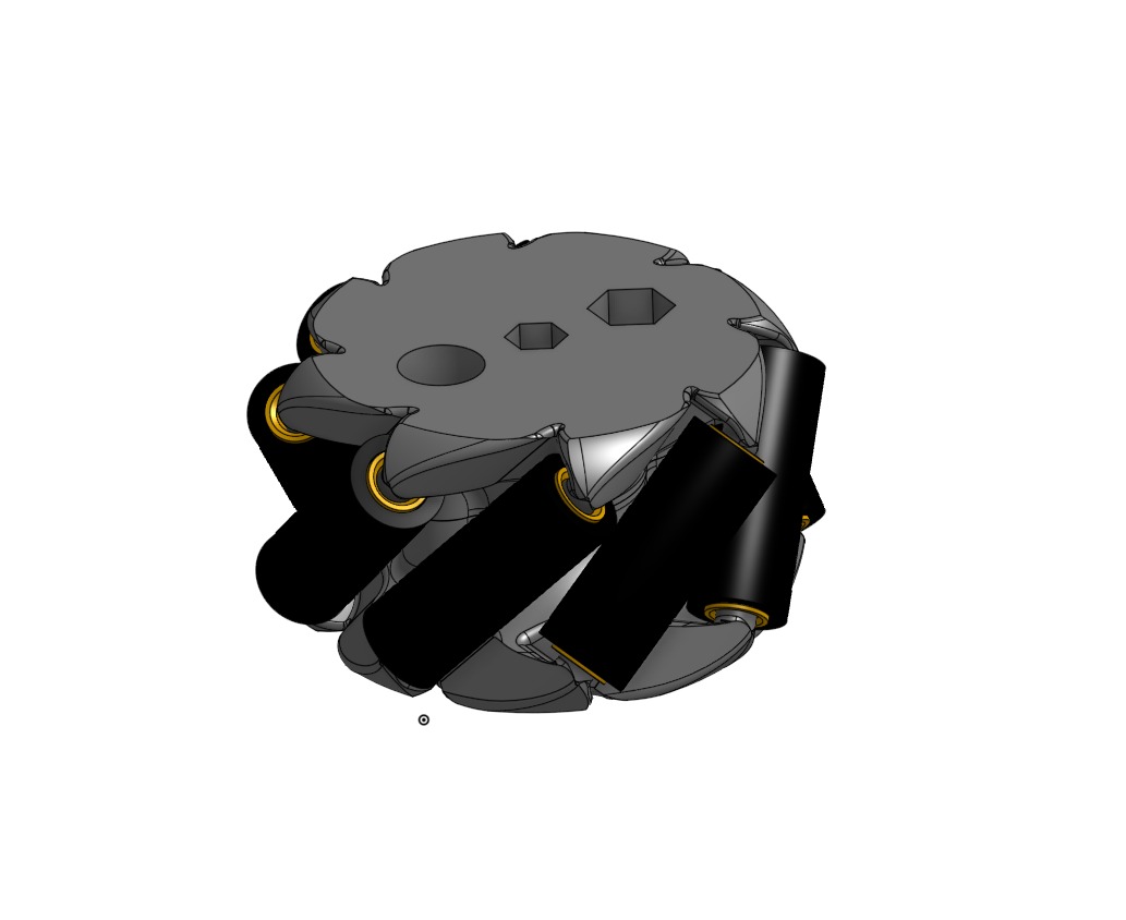 5mm Hex Shaft FTC Vectored Intake Wheels