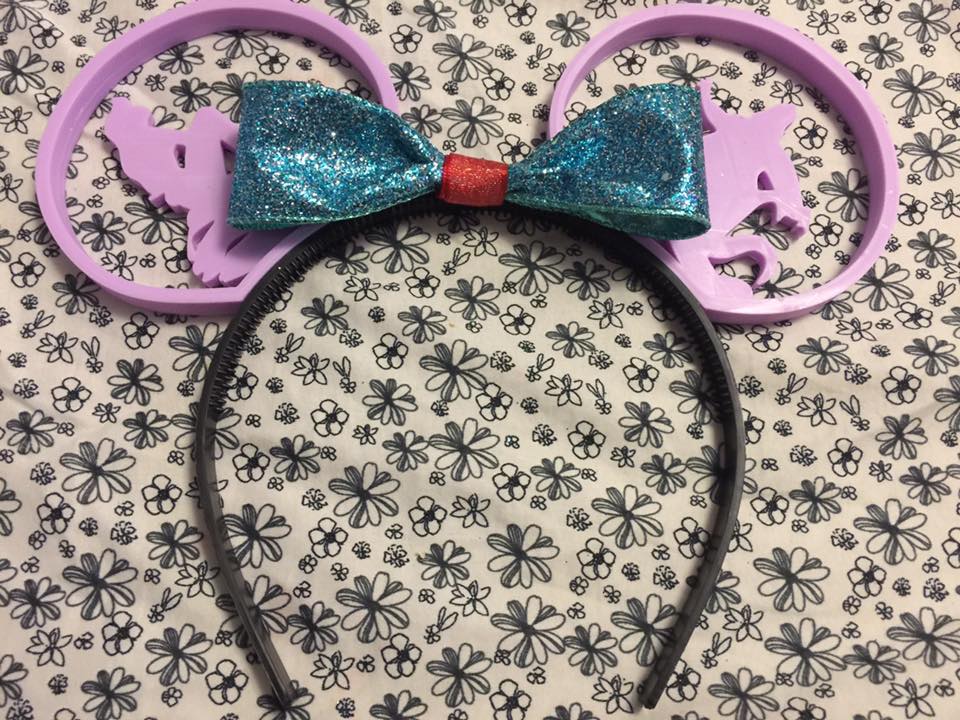 Printable Ears for Little Mermaid