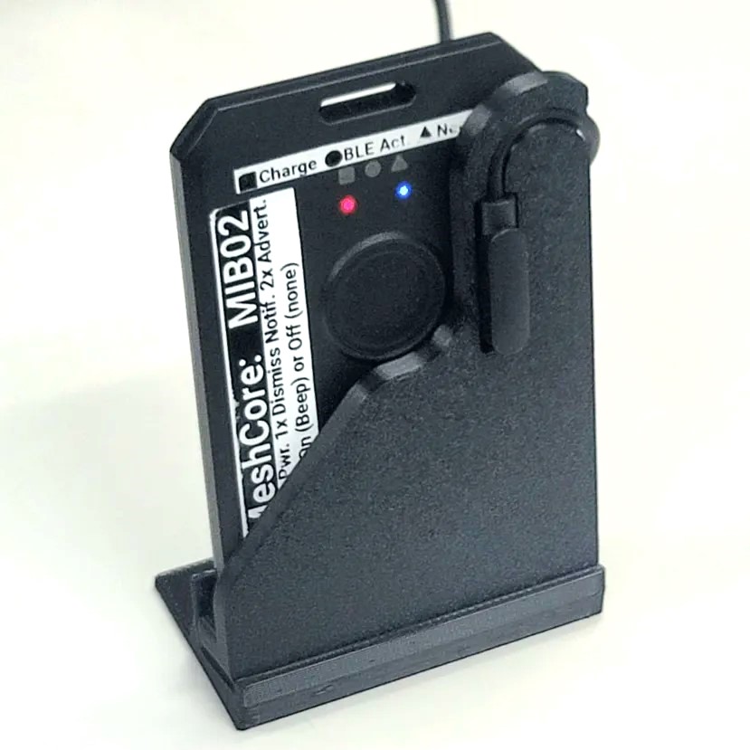 MIB WisMesh Tag Accessible Desktop Charging Cradle