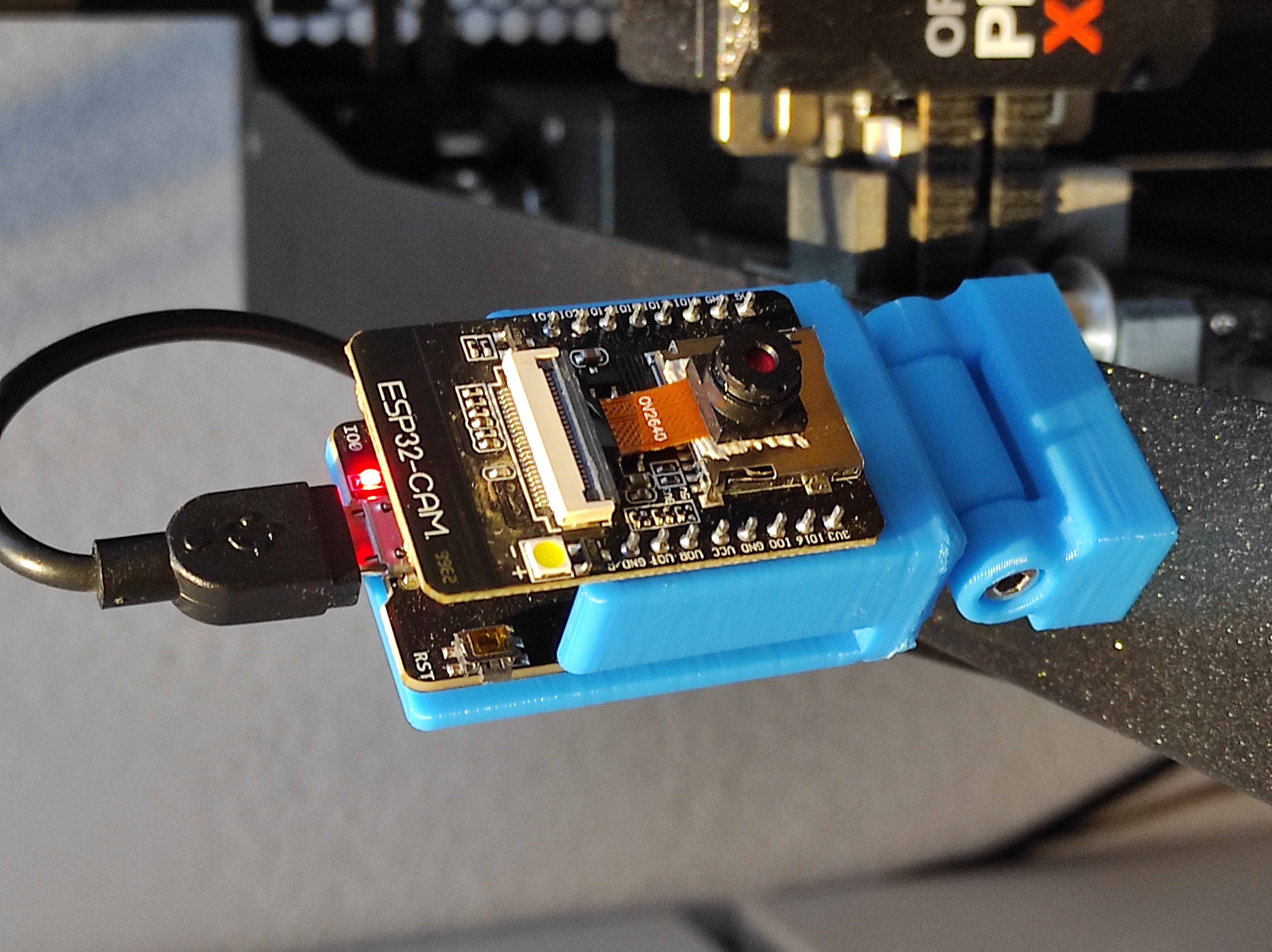 Miniatura 2 do modelo 3D Simple ESP32 CAM Mount