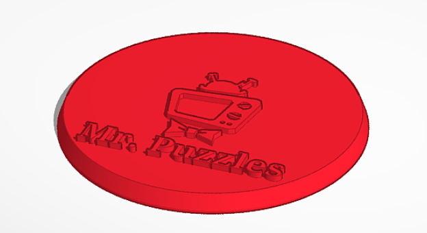 Mr. Puzzles' figurine base