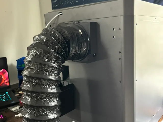 Elegoo Centauri Carbon 100mm duct adapter (ventilation system)