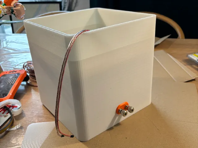 HexiBox Series: Dayton Audio DCS165-4 6.5" 6th Order Bandpass Remix: Terminal plate moved to side