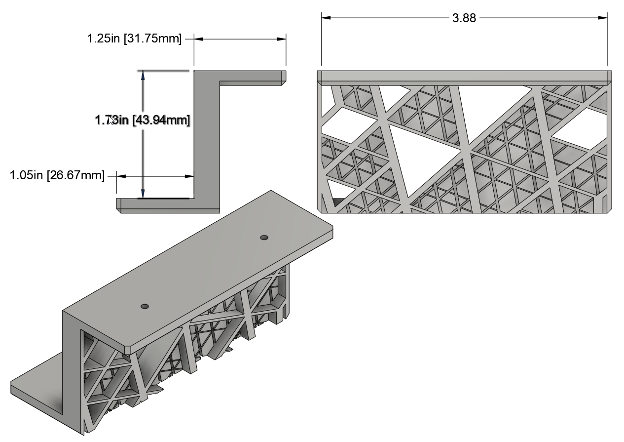 Presonus Studio 192 Mobile Under Desk Mounting Bracket